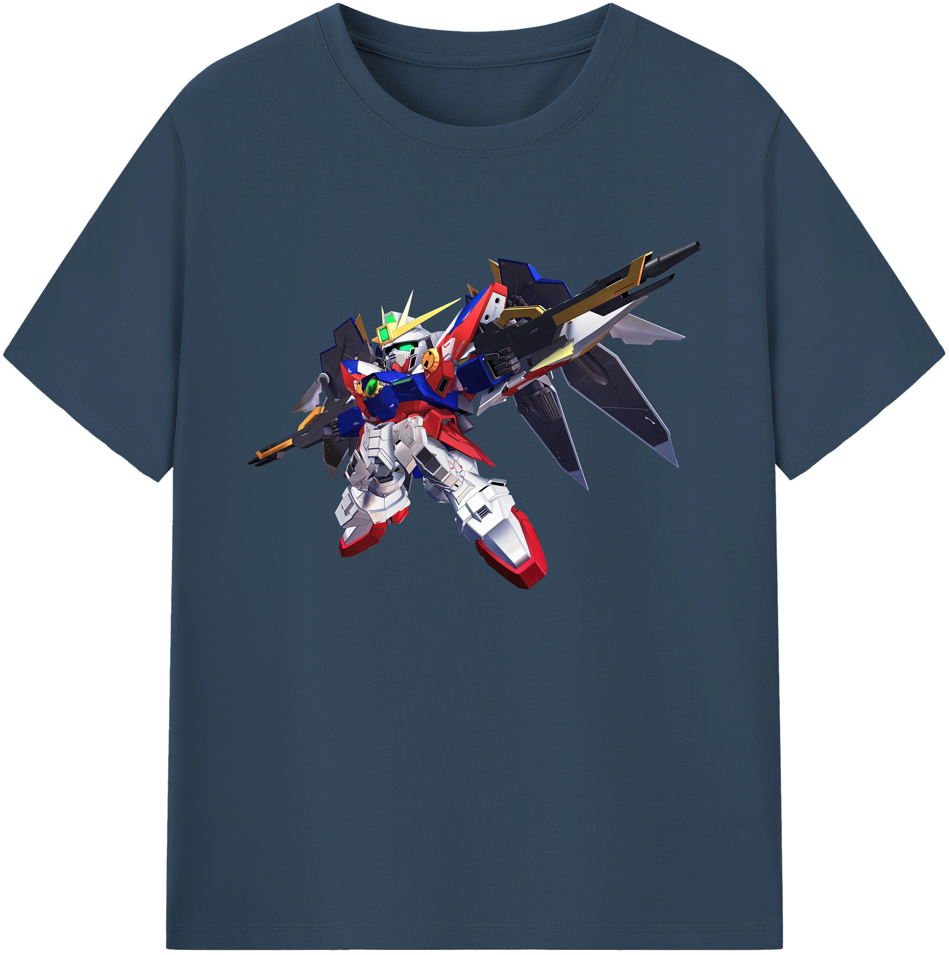 （画像用） 機動戦士ガンダム Mobile Suit Gundam 綿100％ メンズ半袖Tシャツ｜肌触りやわらか＆通気性