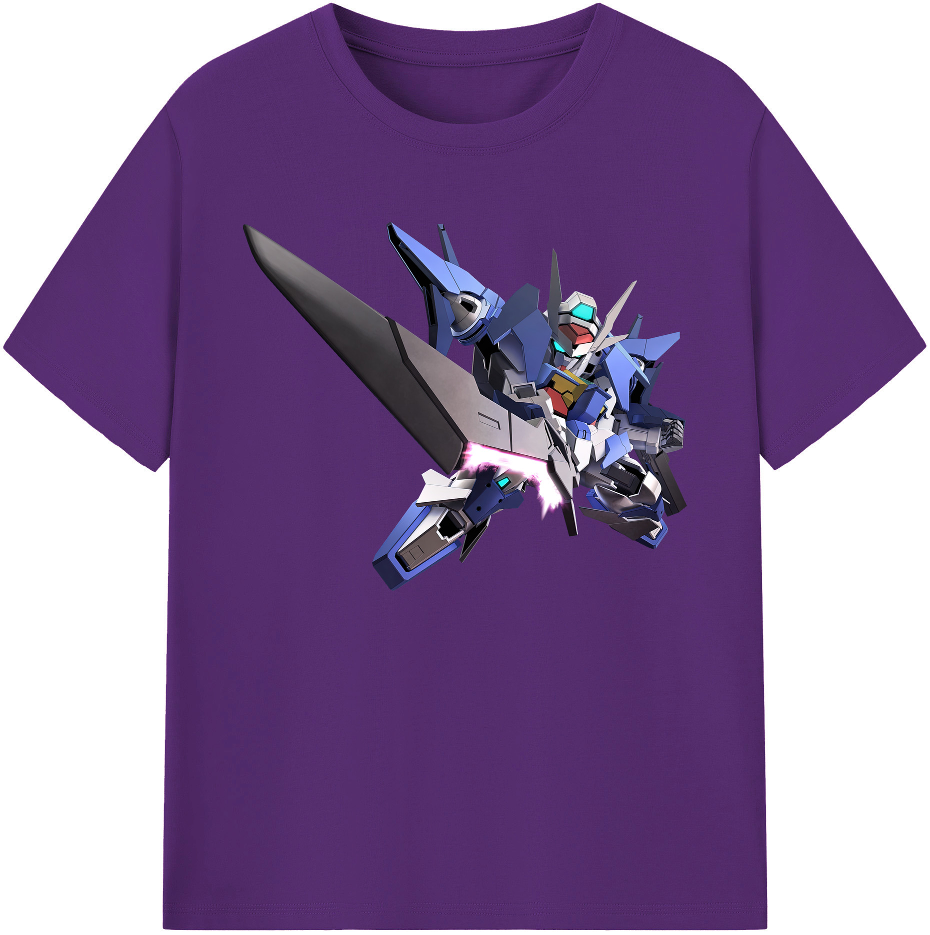 （画像用） 機動戦士ガンダム Mobile Suit Gundam 綿100％ メンズ半袖Tシャツ｜肌触りやわらか＆通気性