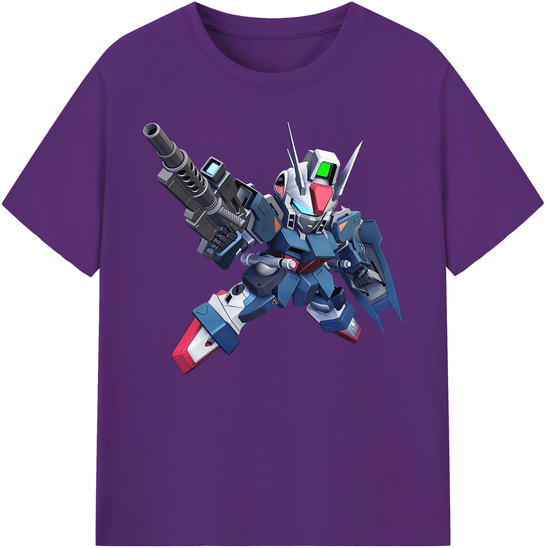 （画像用） 機動戦士ガンダム Mobile Suit Gundam 綿100％ メンズ半袖Tシャツ｜肌触りやわらか＆通気性