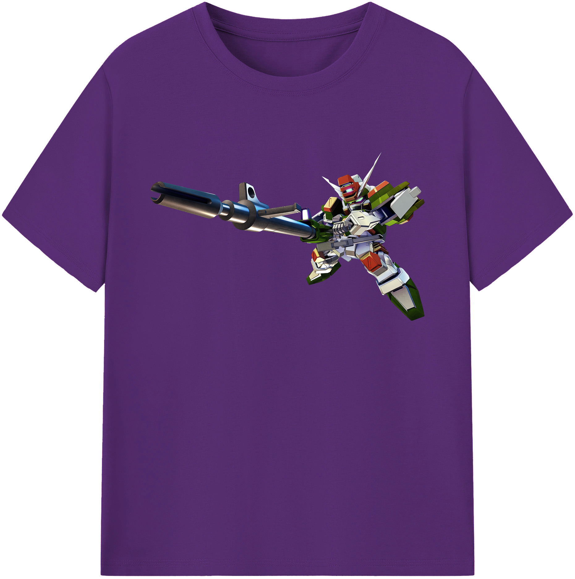 （画像用） 機動戦士ガンダム Mobile Suit Gundam 綿100％ メンズ半袖Tシャツ｜肌触りやわらか＆通気性