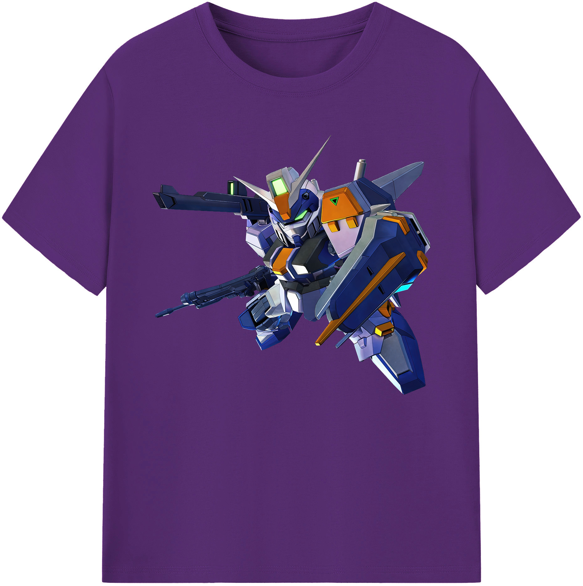 （画像用） 機動戦士ガンダム Mobile Suit Gundam 綿100％ メンズ半袖Tシャツ｜肌触りやわらか＆通気性