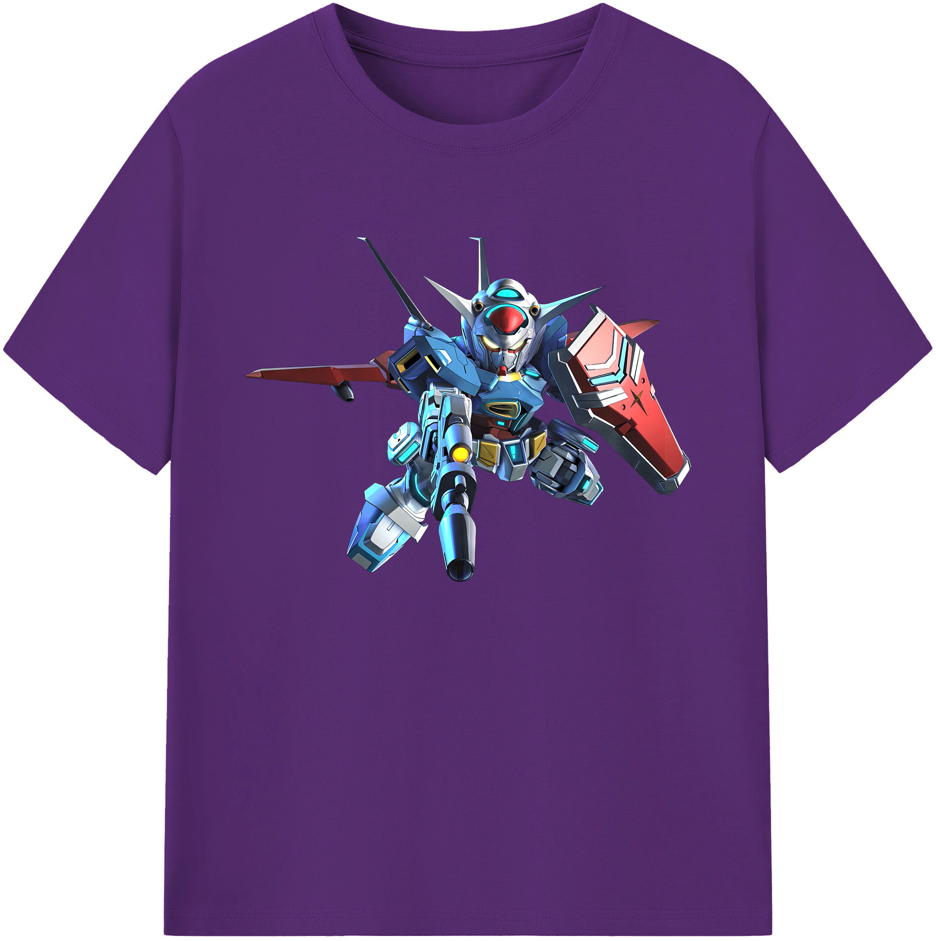 （画像用） 機動戦士ガンダム Mobile Suit Gundam 綿100％ メンズ半袖Tシャツ｜肌触りやわらか＆通気性