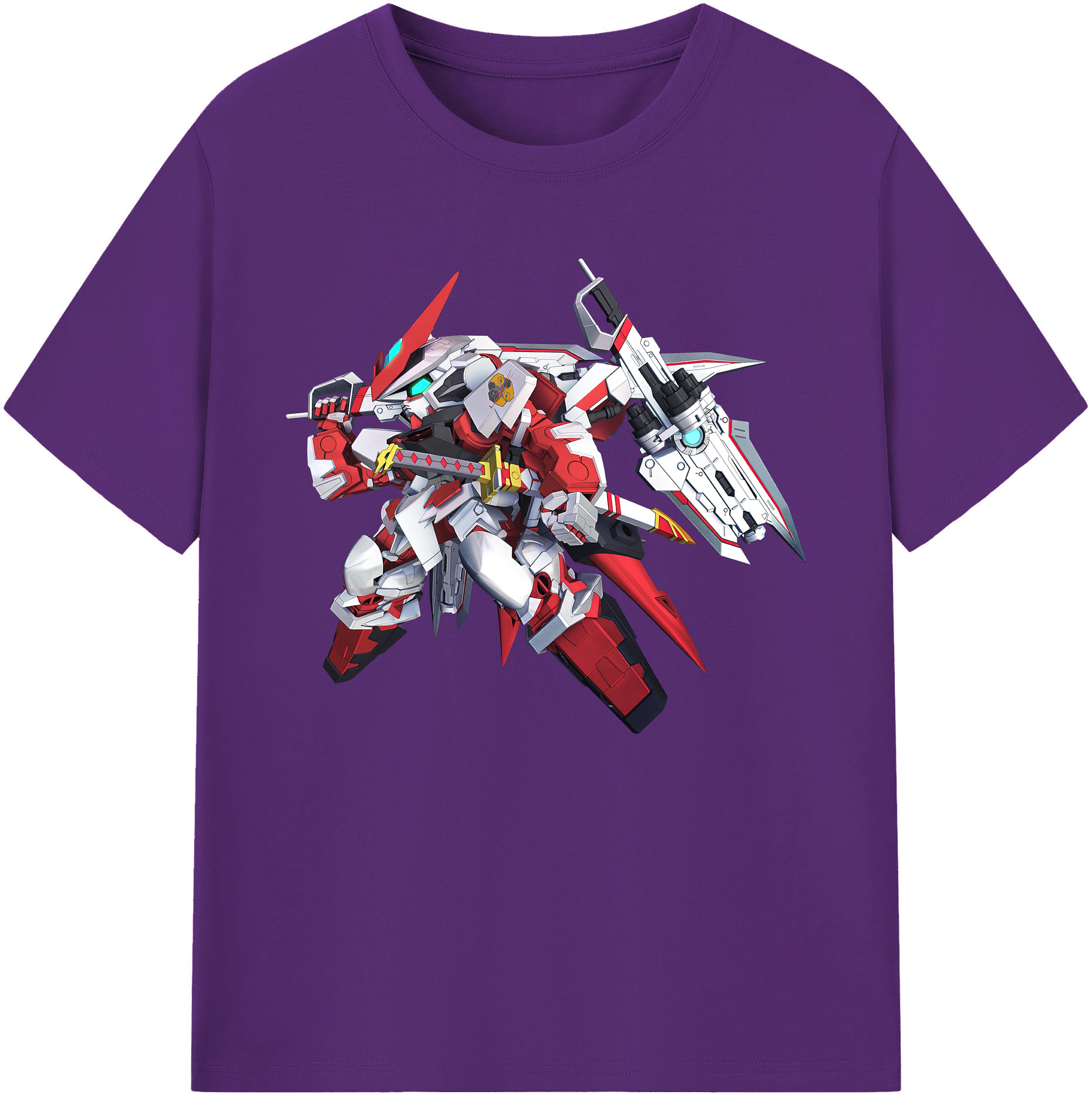 （画像用） 機動戦士ガンダム Mobile Suit Gundam 綿100％ メンズ半袖Tシャツ｜肌触りやわらか＆通気性