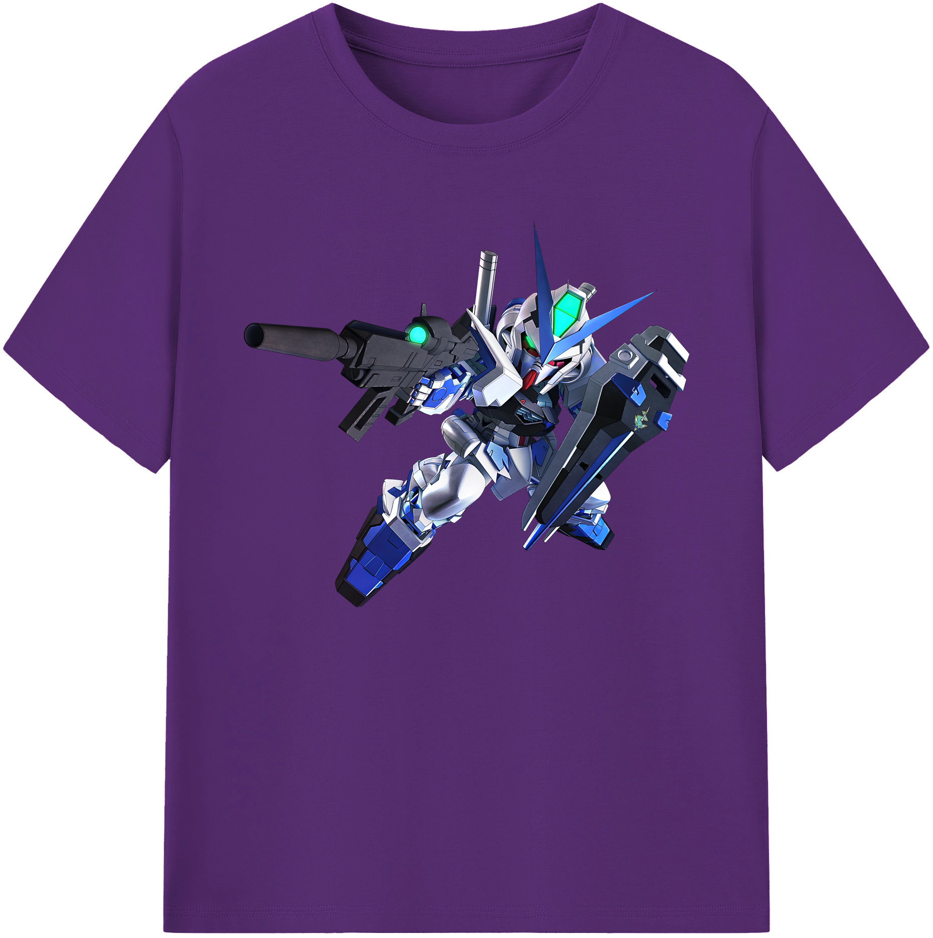 （画像用） 機動戦士ガンダム Mobile Suit Gundam 綿100％ メンズ半袖Tシャツ｜肌触りやわらか＆通気性