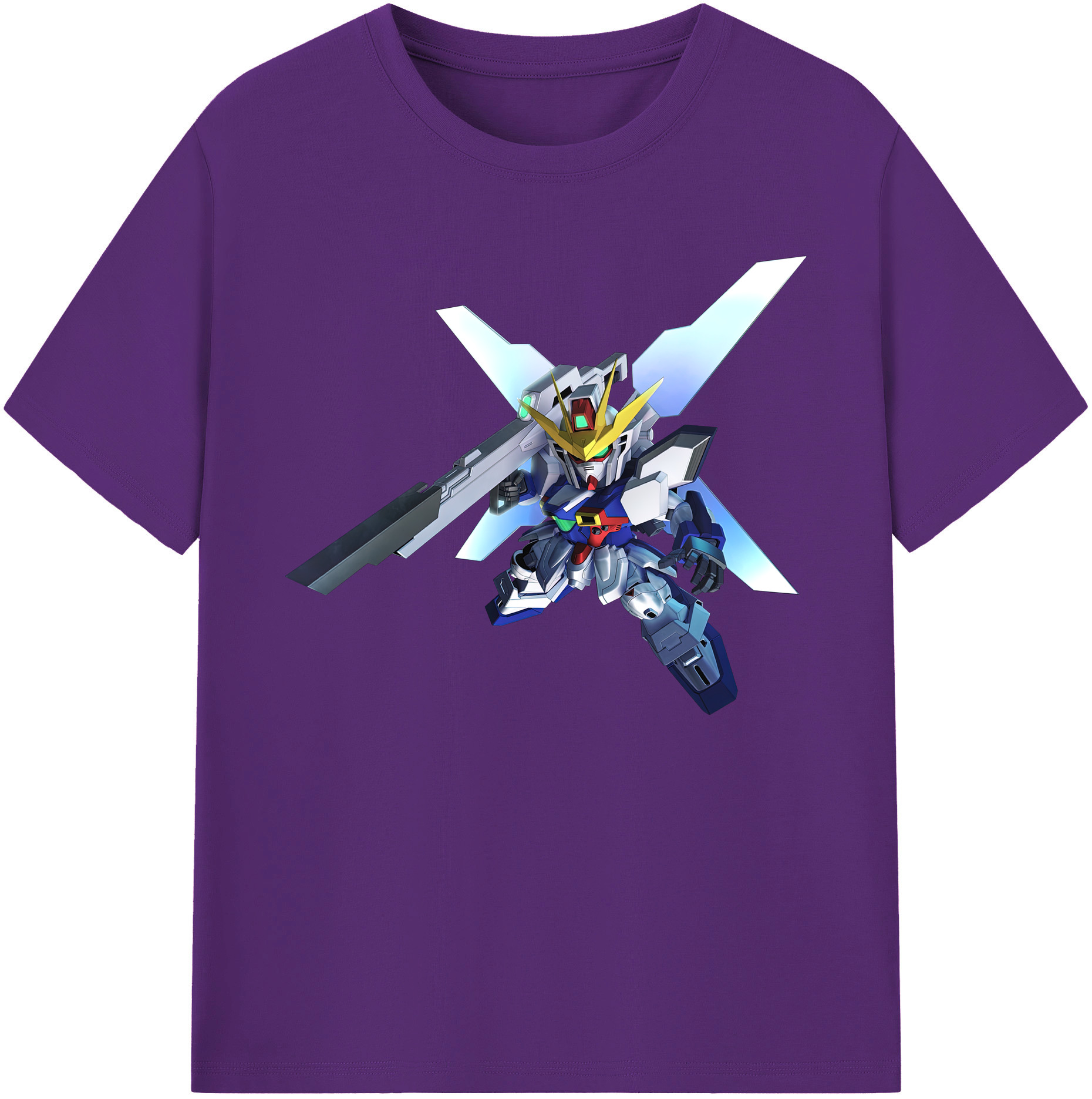 （画像用） 機動戦士ガンダム Mobile Suit Gundam 綿100％ メンズ半袖Tシャツ｜肌触りやわらか＆通気性