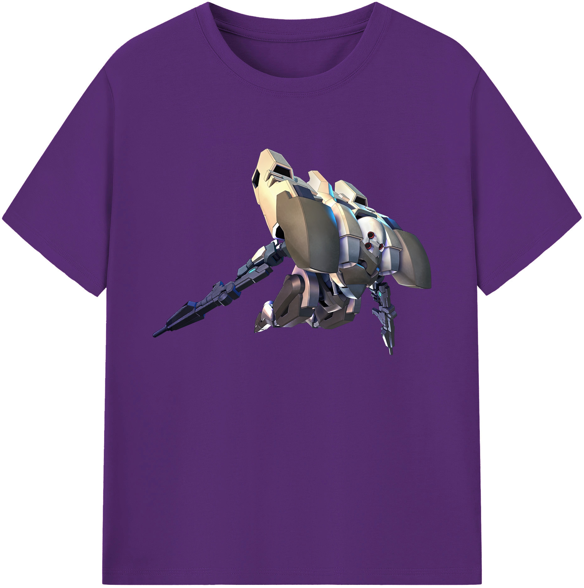 （画像用） 機動戦士ガンダム Mobile Suit Gundam 綿100％ メンズ半袖Tシャツ｜肌触りやわらか＆通気性