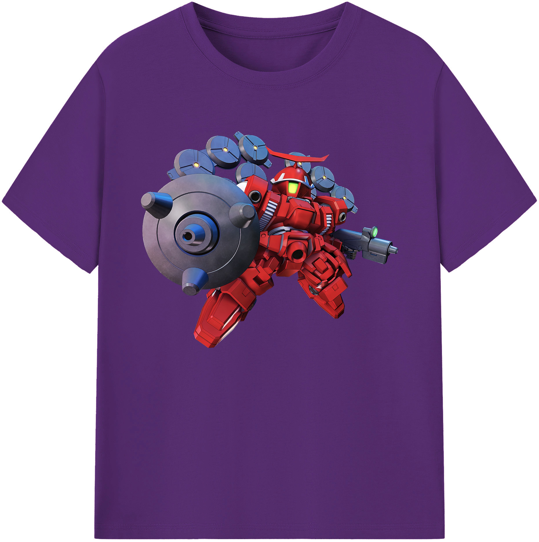 （画像用） 機動戦士ガンダム Mobile Suit Gundam 綿100％ メンズ半袖Tシャツ｜肌触りやわらか＆通気性