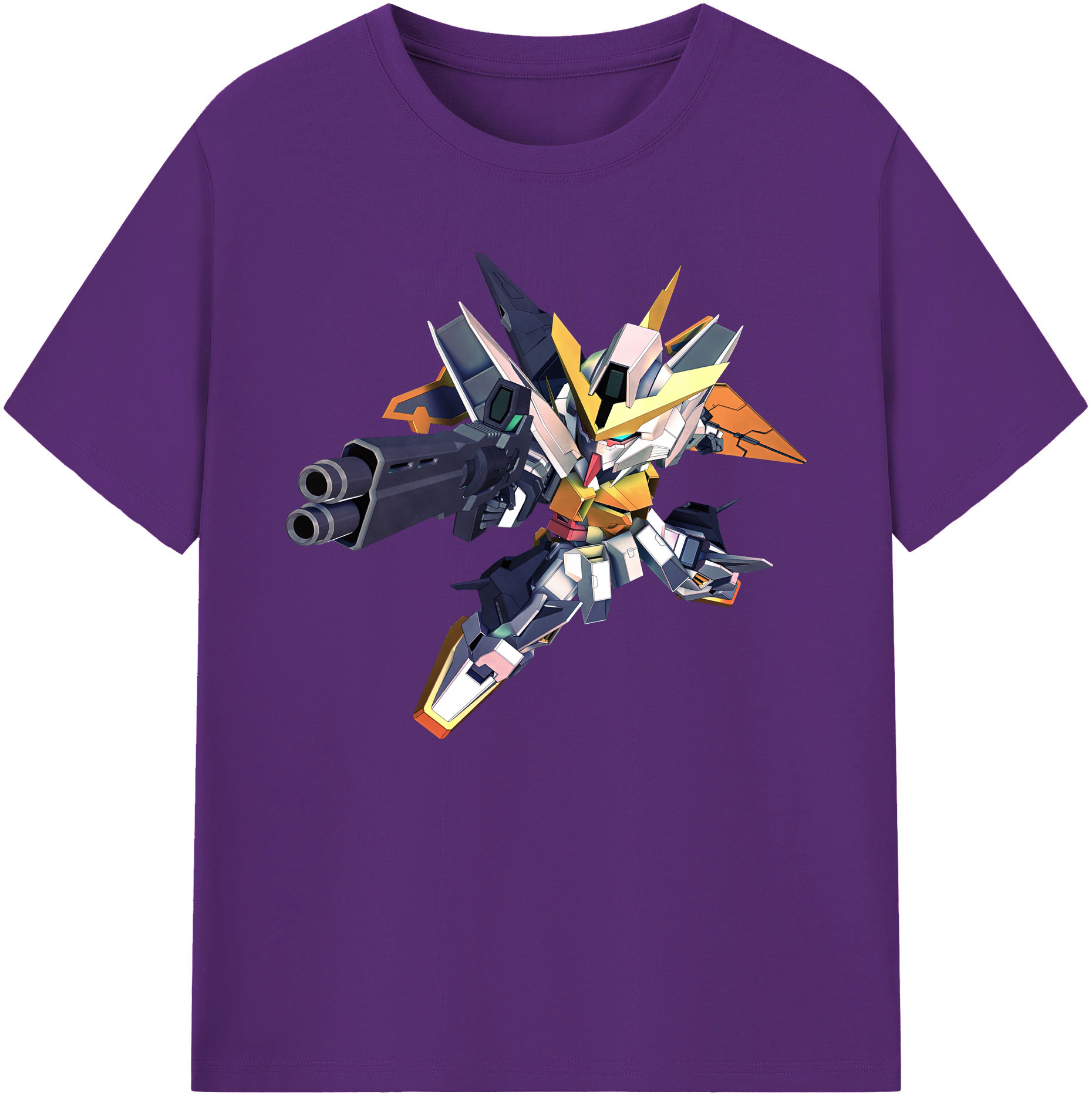 （画像用） 機動戦士ガンダム Mobile Suit Gundam 綿100％ メンズ半袖Tシャツ｜肌触りやわらか＆通気性