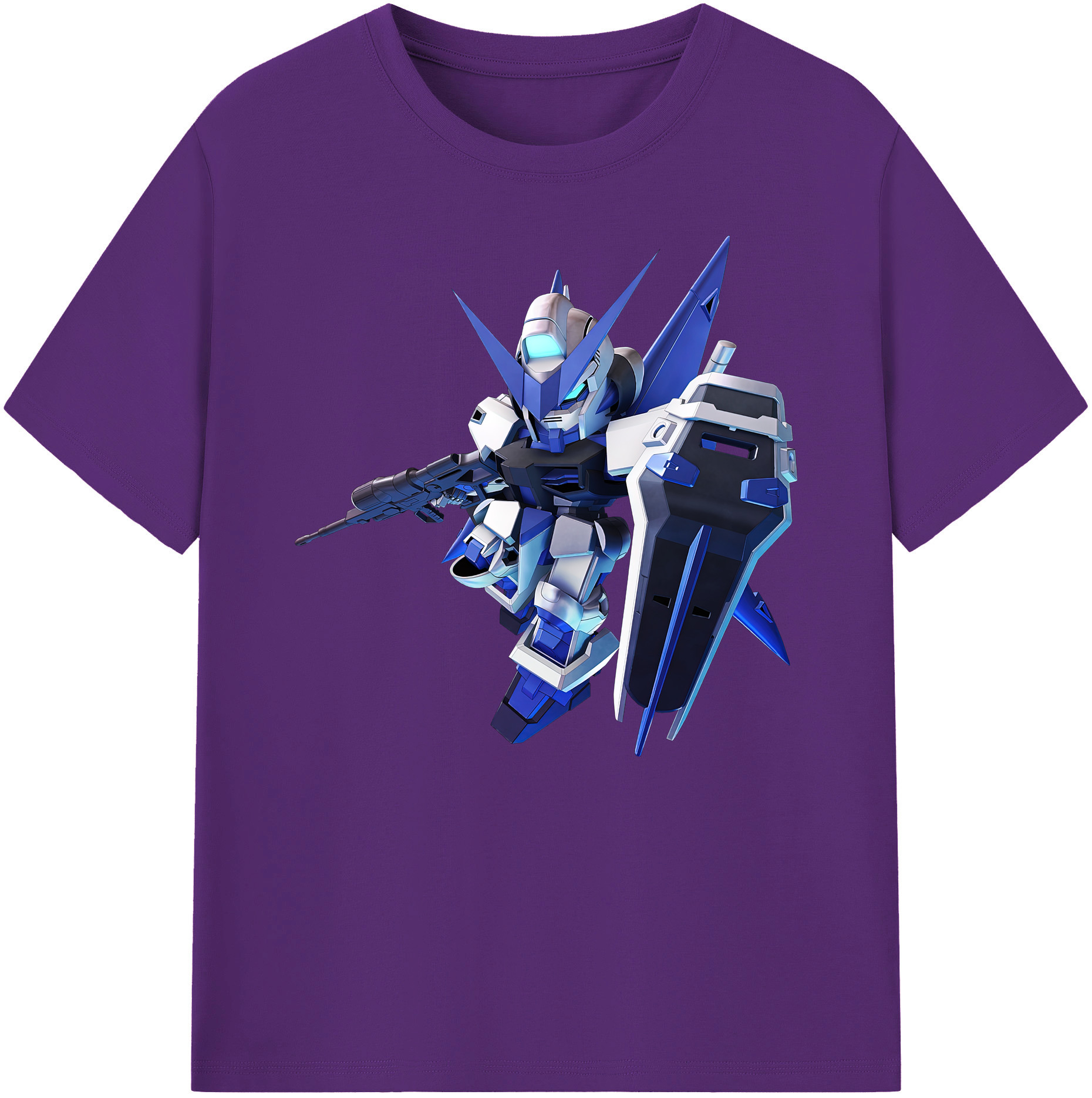 （画像用） 機動戦士ガンダム Mobile Suit Gundam 綿100％ メンズ半袖Tシャツ｜肌触りやわらか＆通気性