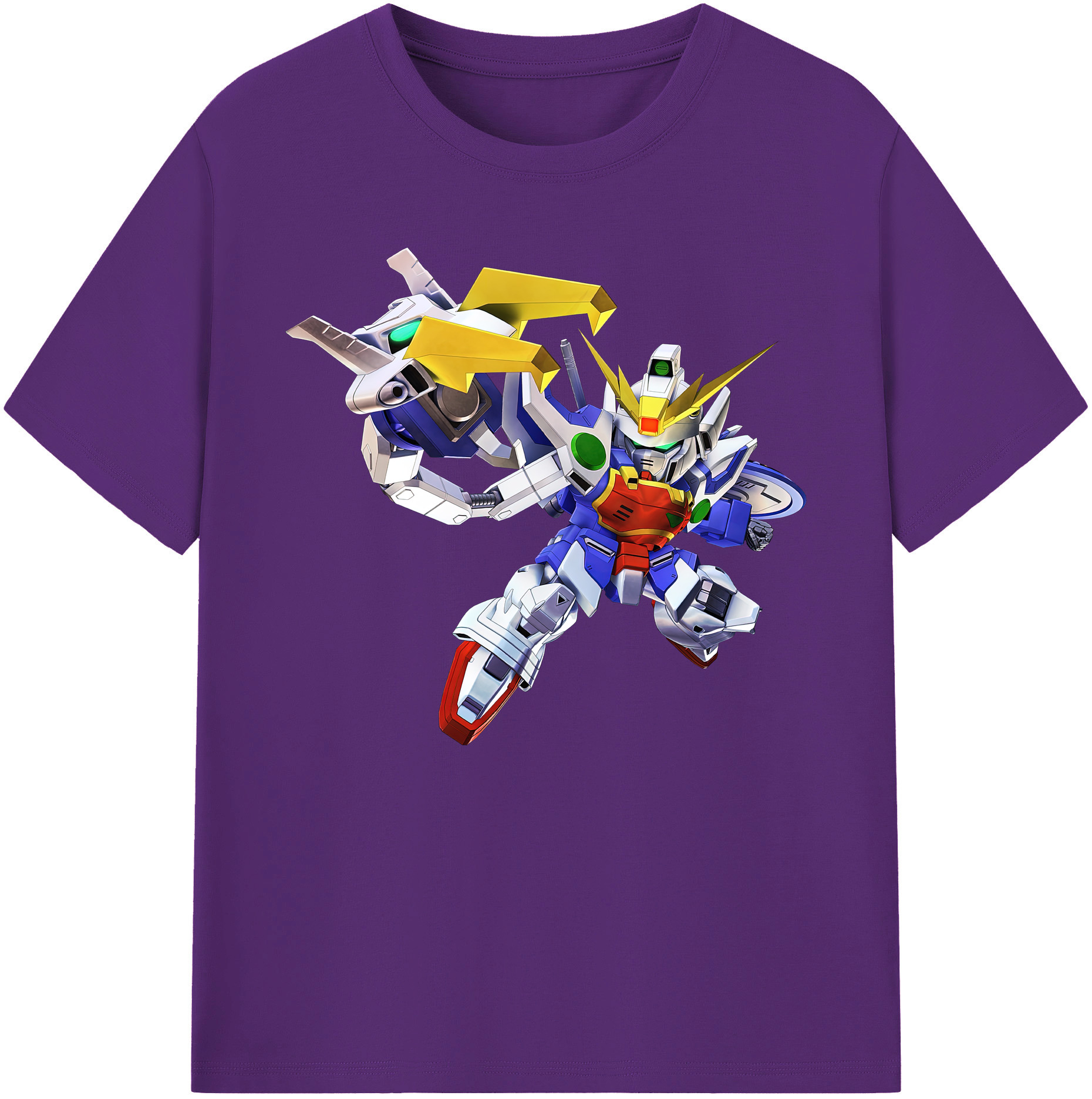 （画像用） 機動戦士ガンダム Mobile Suit Gundam 綿100％ メンズ半袖Tシャツ｜肌触りやわらか＆通気性