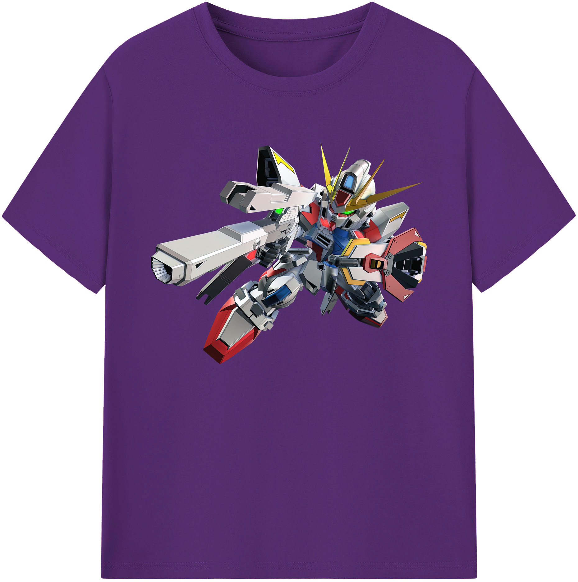 （画像用） 機動戦士ガンダム Mobile Suit Gundam 綿100％ メンズ半袖Tシャツ｜肌触りやわらか＆通気性