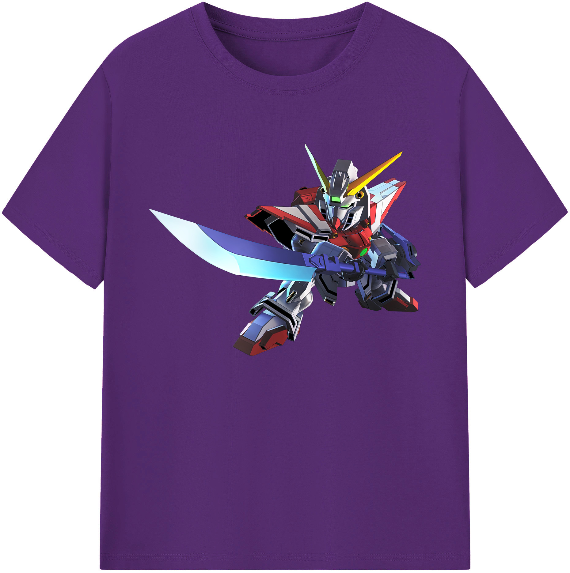 （画像用） 機動戦士ガンダム Mobile Suit Gundam 綿100％ メンズ半袖Tシャツ｜肌触りやわらか＆通気性