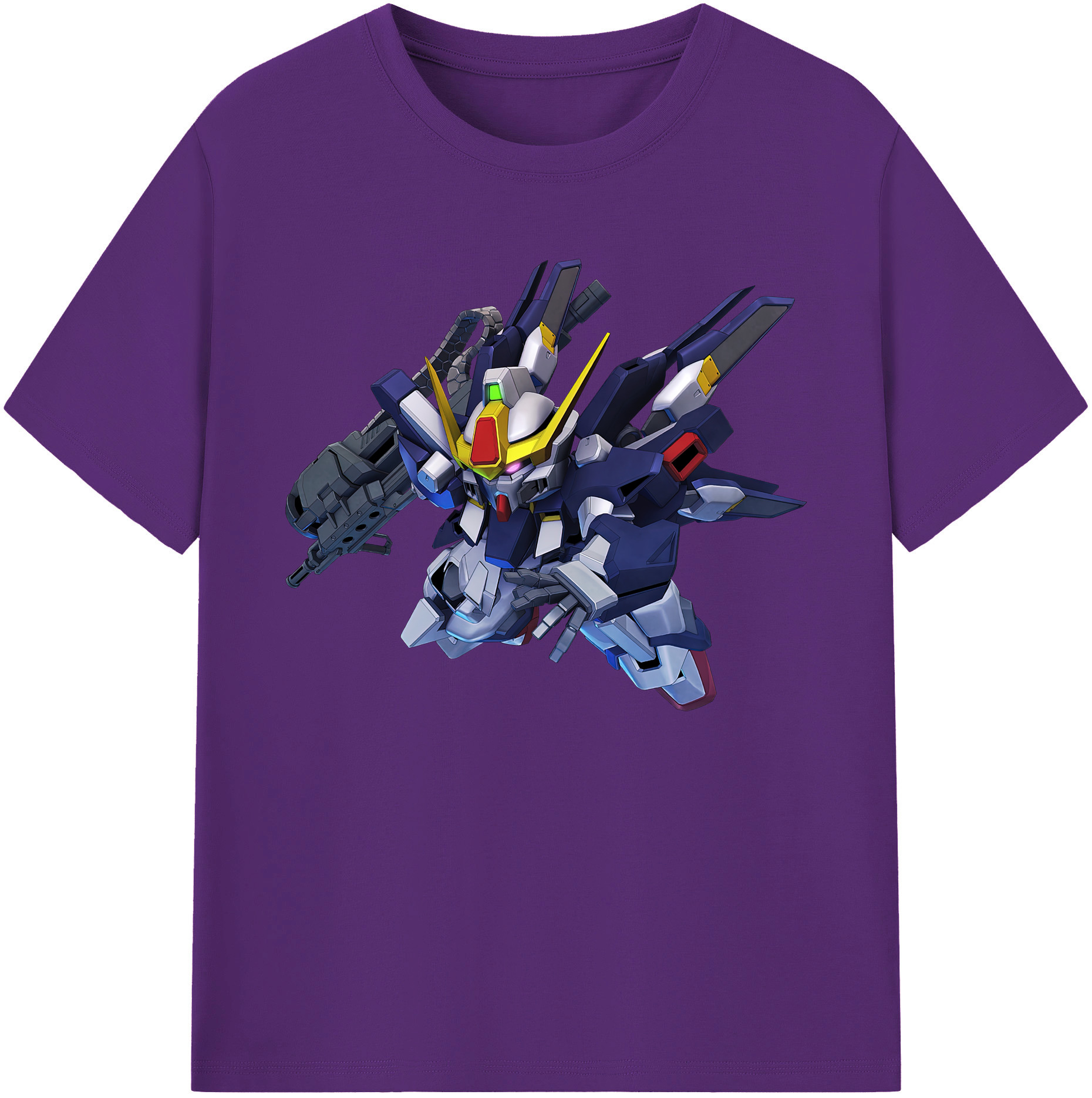 （画像用） 機動戦士ガンダム Mobile Suit Gundam 綿100％ メンズ半袖Tシャツ｜肌触りやわらか＆通気性