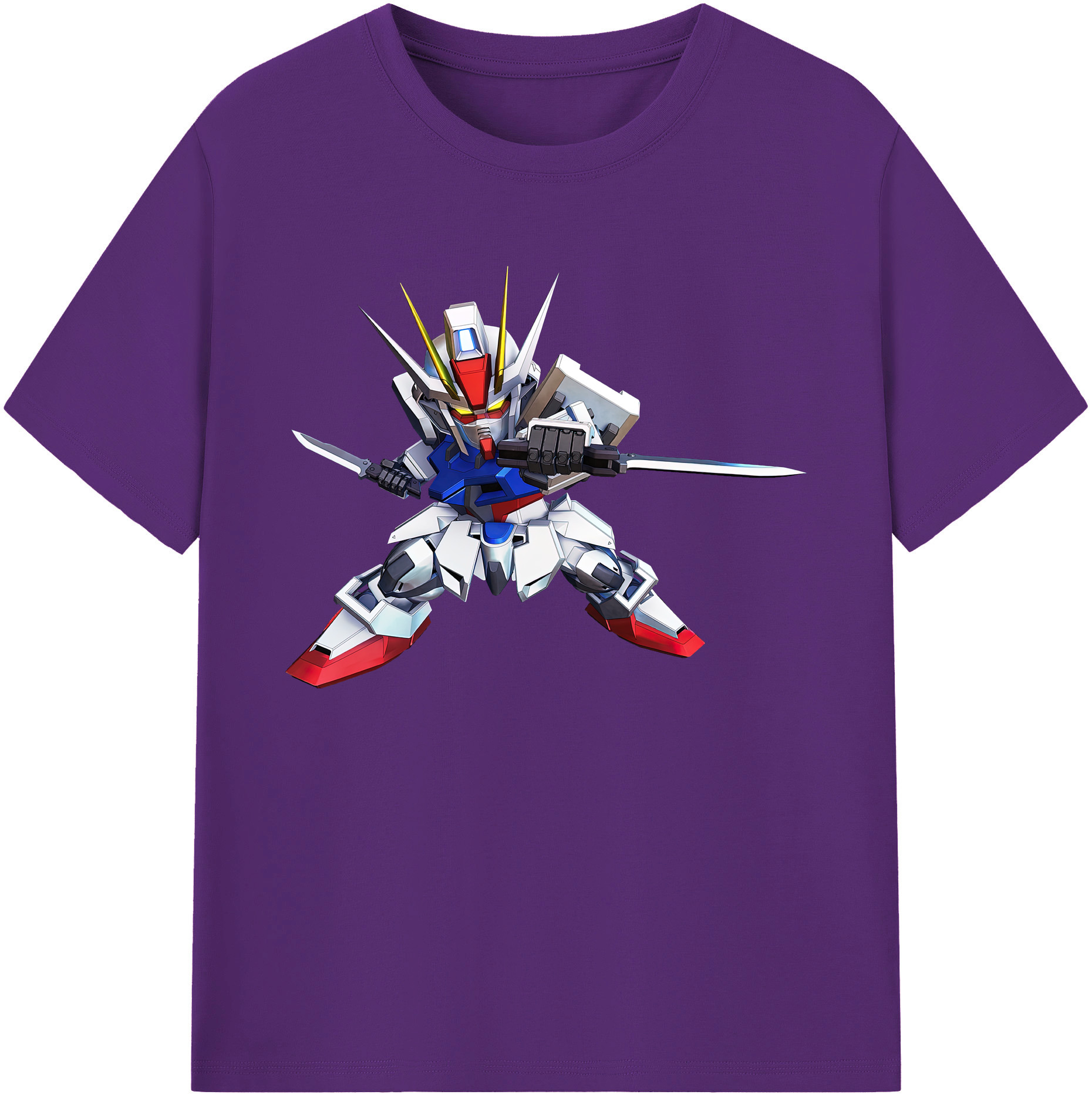 （画像用） 機動戦士ガンダム Mobile Suit Gundam 綿100％ メンズ半袖Tシャツ｜肌触りやわらか＆通気性