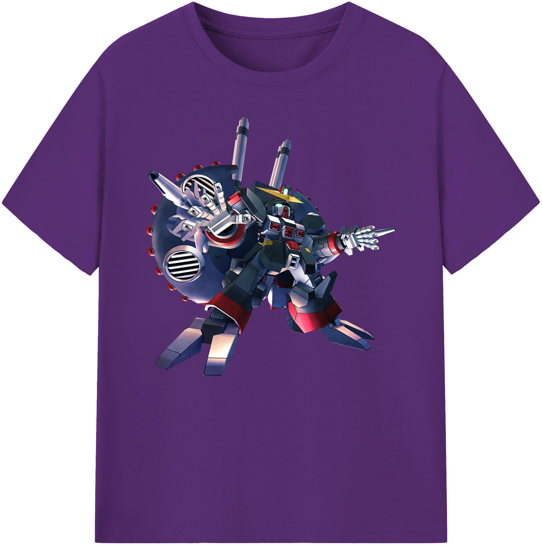 （画像用） 機動戦士ガンダム Mobile Suit Gundam 綿100％ メンズ半袖Tシャツ｜肌触りやわらか＆通気性