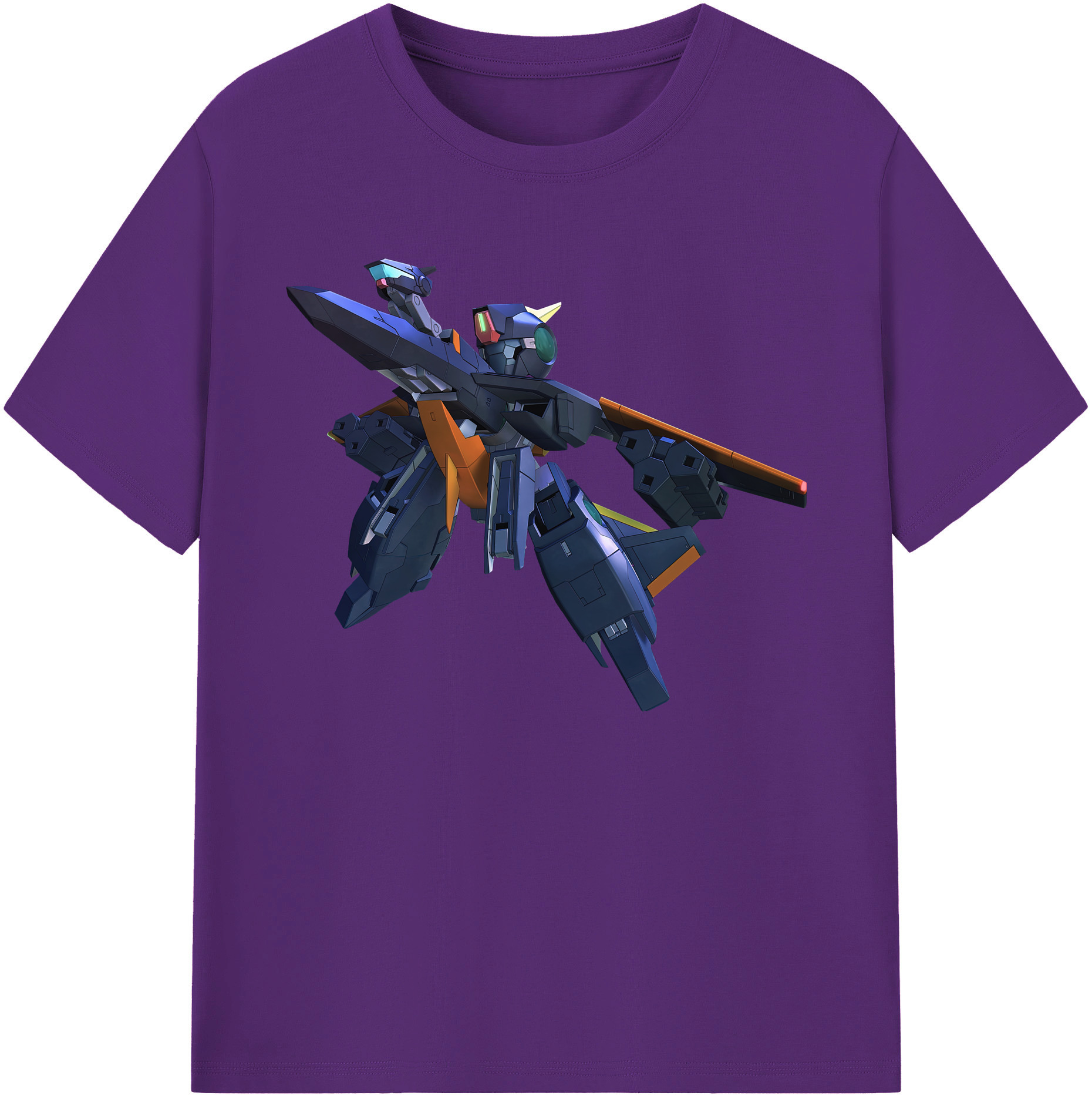 （画像用） 機動戦士ガンダム Mobile Suit Gundam 綿100％ メンズ半袖Tシャツ｜肌触りやわらか＆通気性