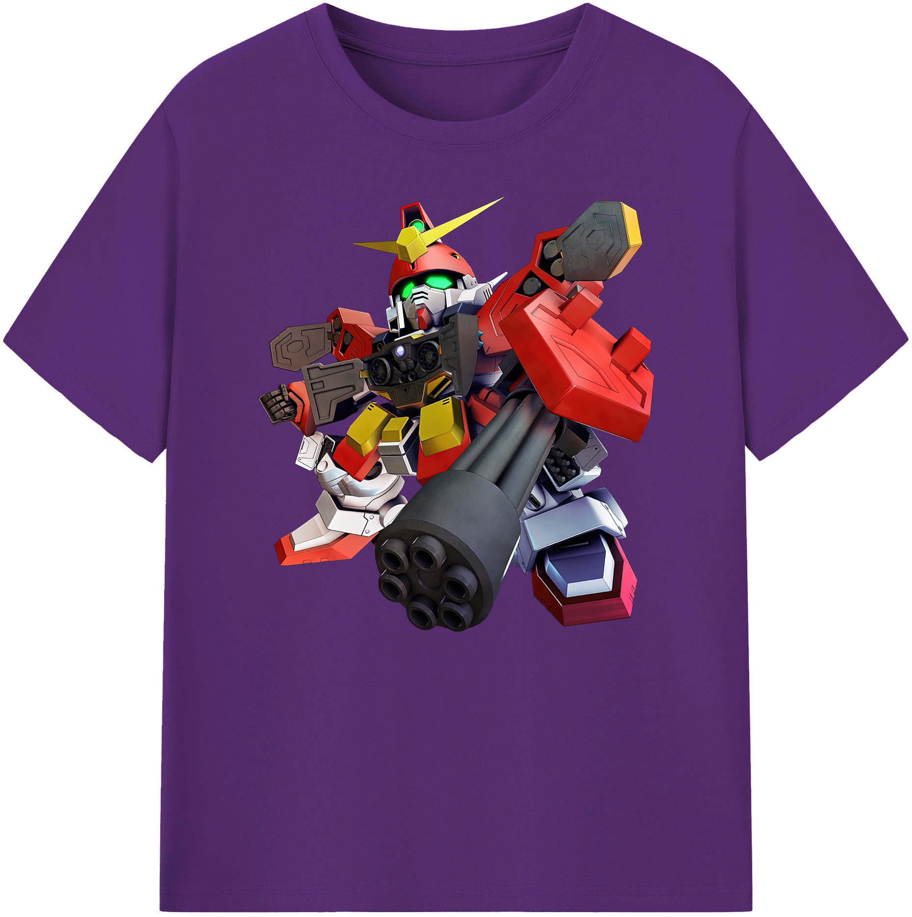 （画像用） 機動戦士ガンダム Mobile Suit Gundam 綿100％ メンズ半袖Tシャツ｜肌触りやわらか＆通気性