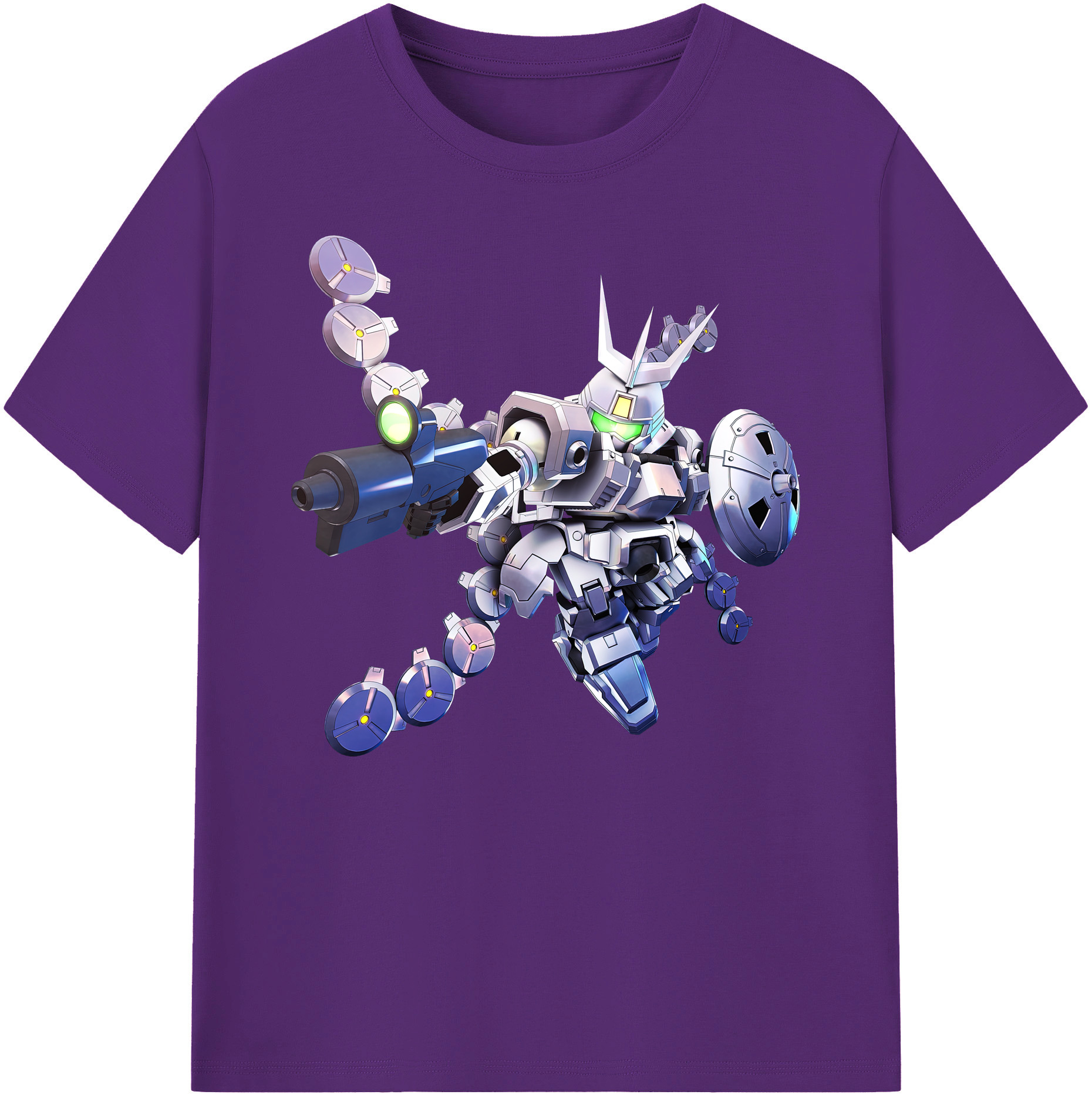 （画像用） 機動戦士ガンダム Mobile Suit Gundam 綿100％ メンズ半袖Tシャツ｜肌触りやわらか＆通気性