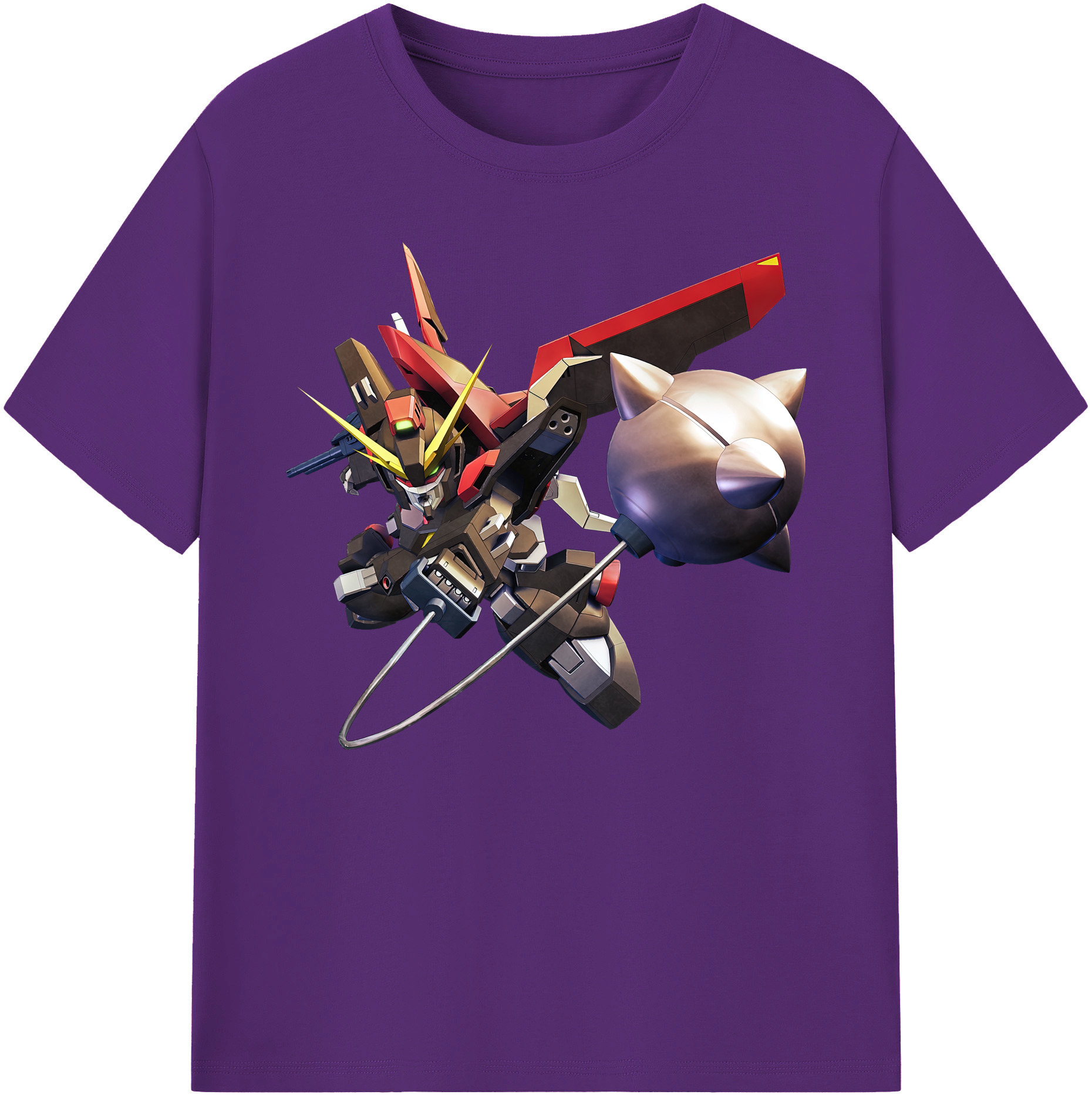 （画像用） 機動戦士ガンダム Mobile Suit Gundam 綿100％ メンズ半袖Tシャツ｜肌触りやわらか＆通気性