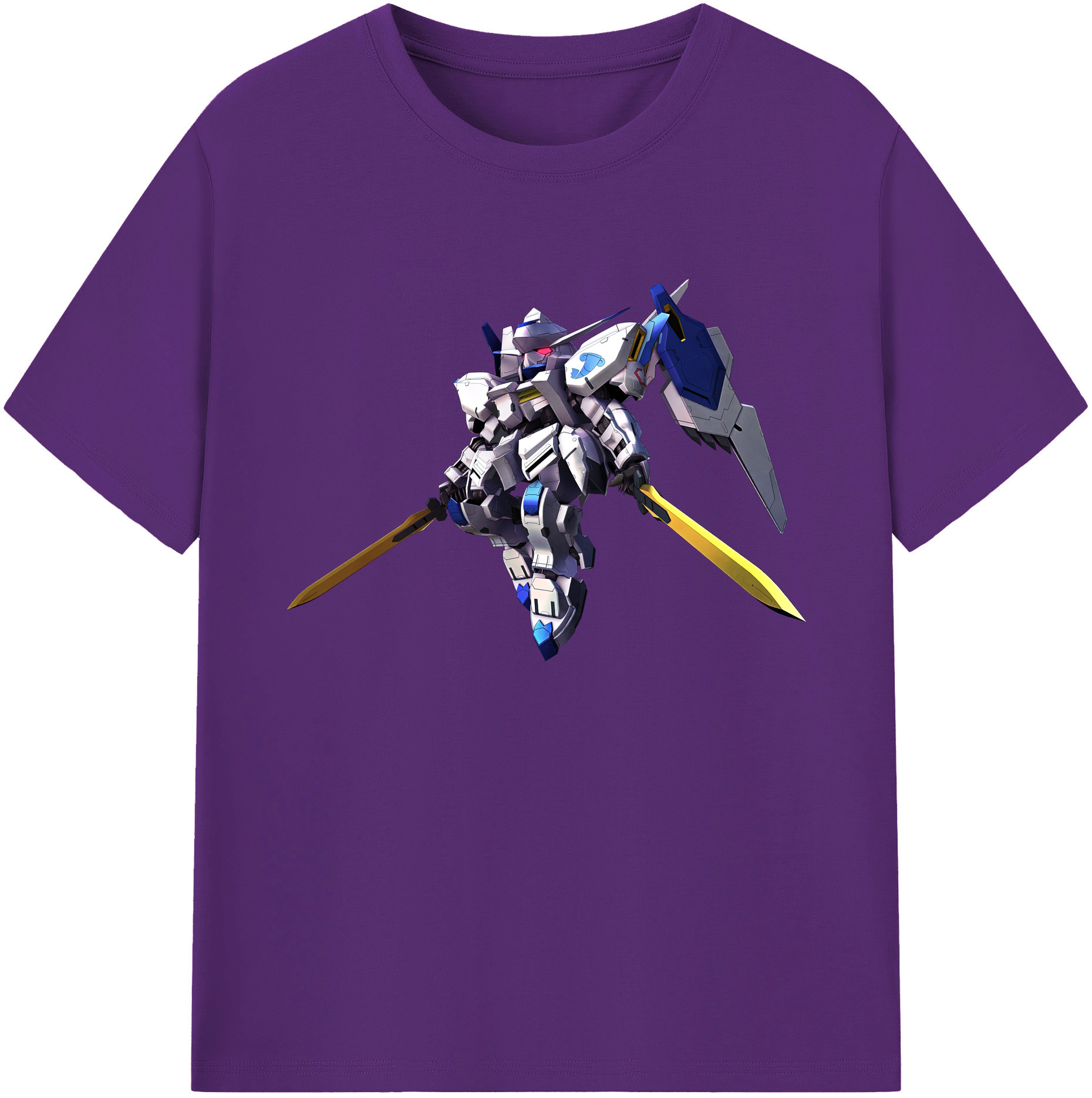 （画像用） 機動戦士ガンダム Mobile Suit Gundam 綿100％ メンズ半袖Tシャツ｜肌触りやわらか＆通気性