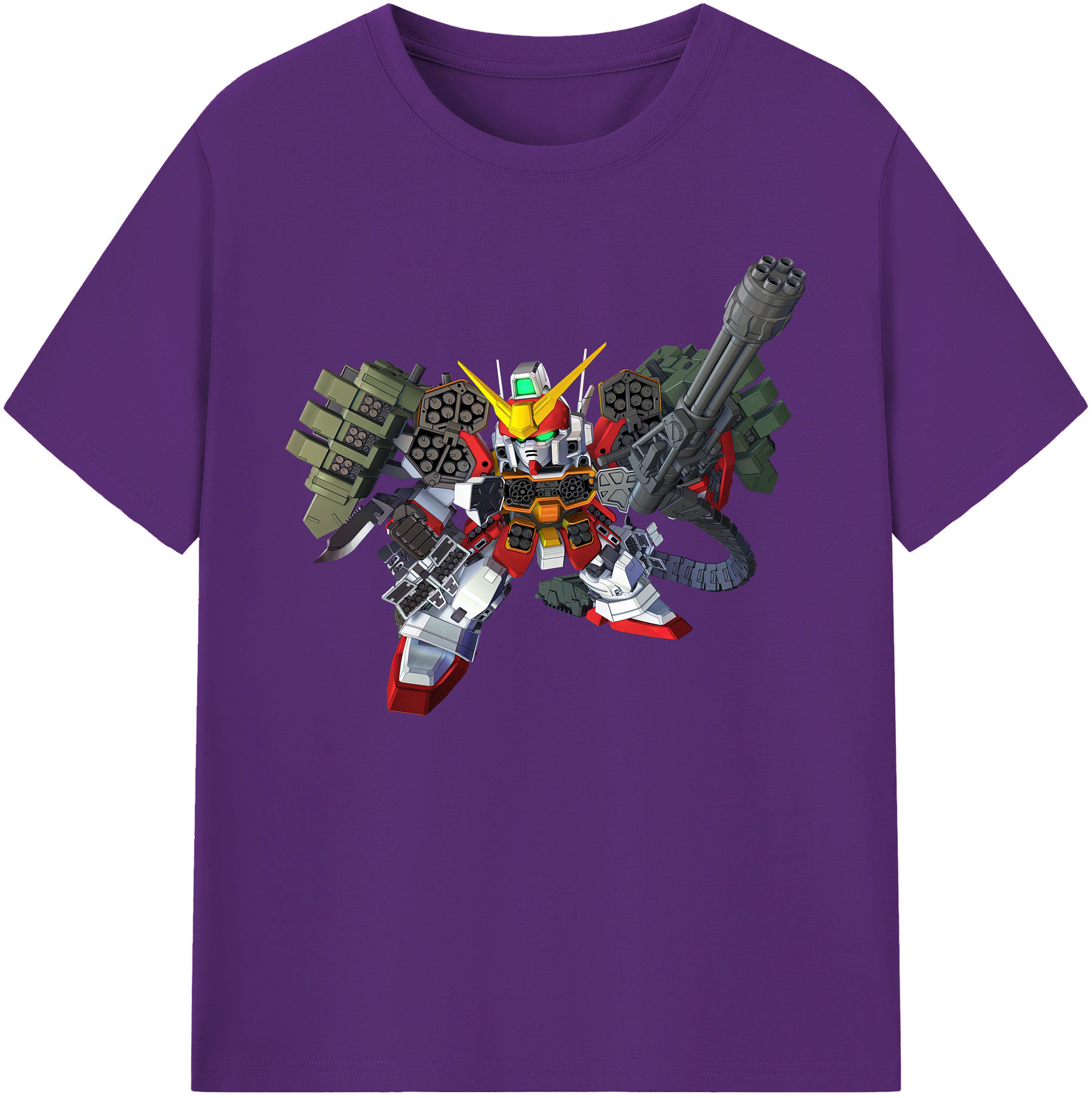 （画像用） 機動戦士ガンダム Mobile Suit Gundam 綿100％ メンズ半袖Tシャツ｜肌触りやわらか＆通気性