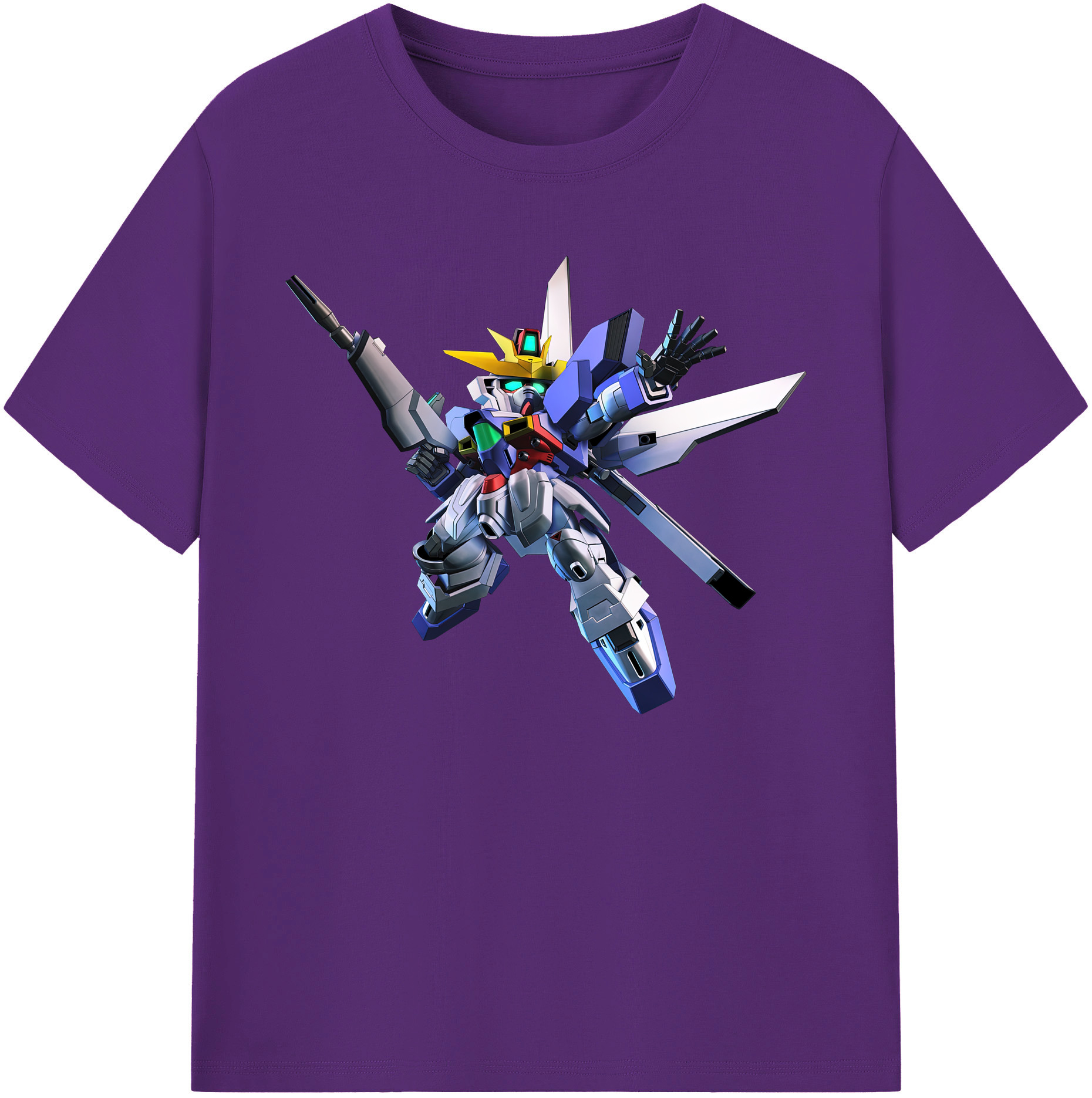（画像用） 機動戦士ガンダム Mobile Suit Gundam 綿100％ メンズ半袖Tシャツ｜肌触りやわらか＆通気性
