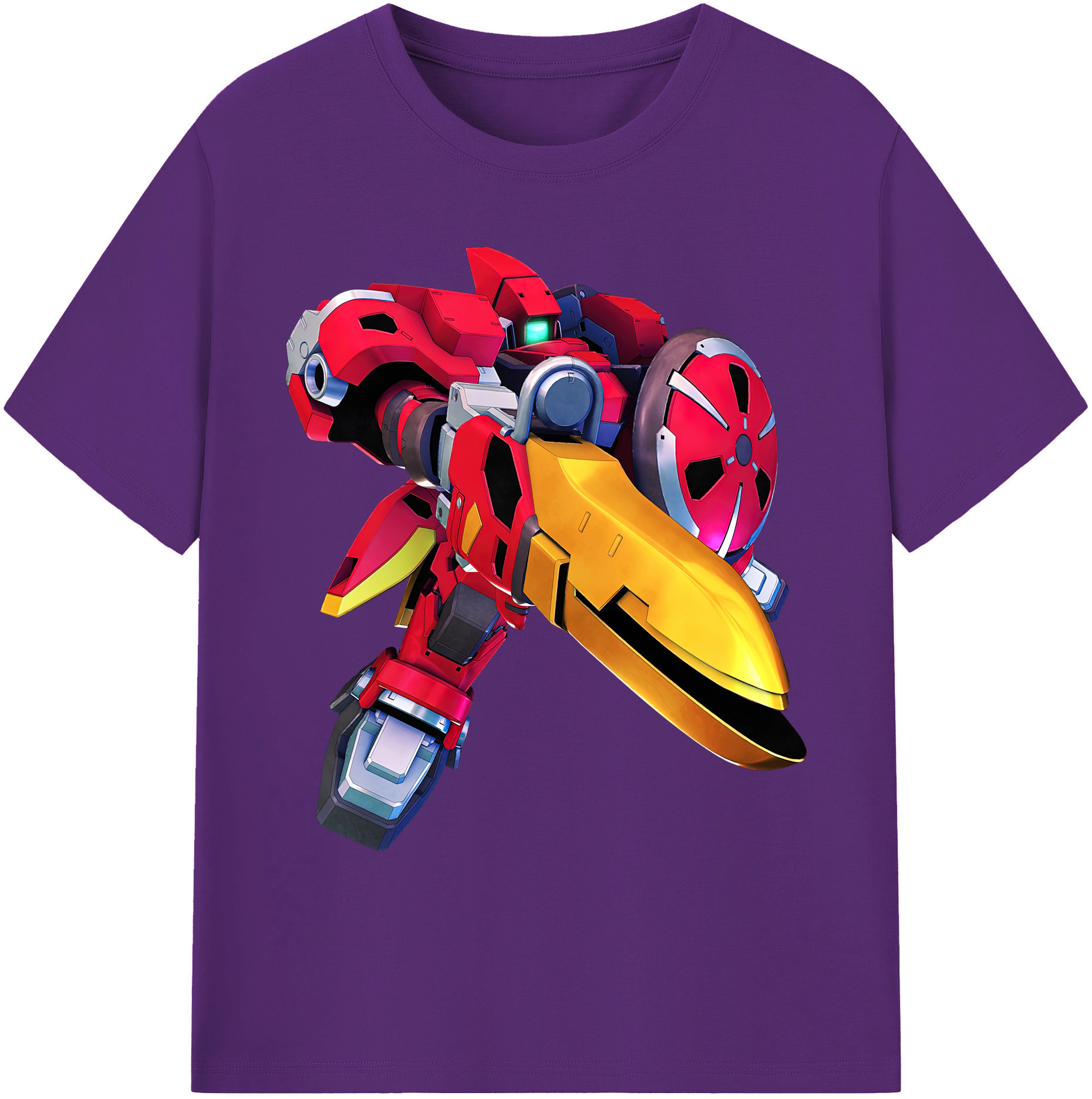 （画像用） 機動戦士ガンダム Mobile Suit Gundam 綿100％ メンズ半袖Tシャツ｜肌触りやわらか＆通気性