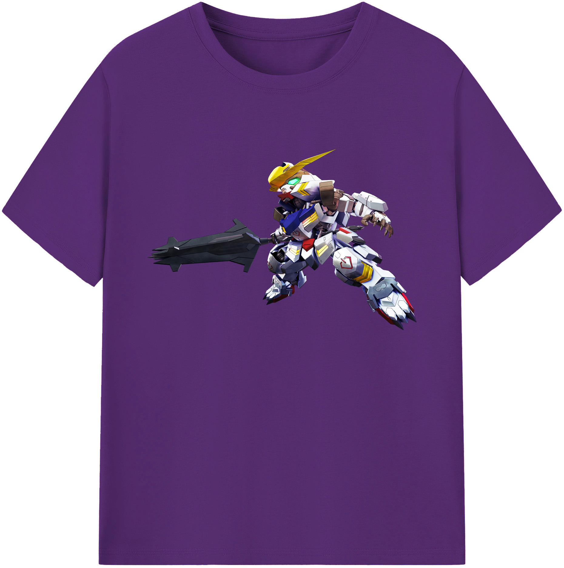 （画像用） 機動戦士ガンダム Mobile Suit Gundam 綿100％ メンズ半袖Tシャツ｜肌触りやわらか＆通気性