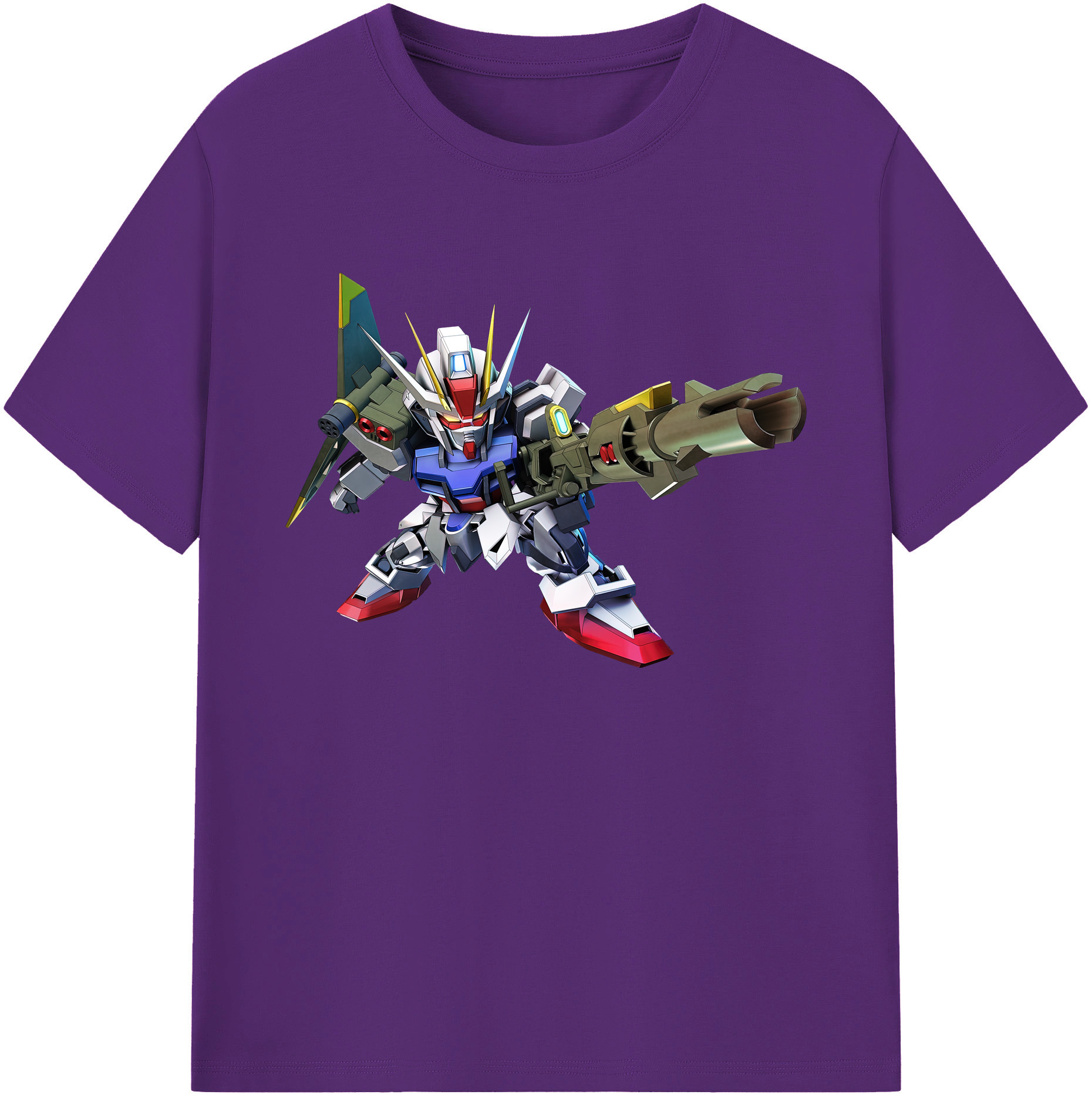 （画像用） 機動戦士ガンダム Mobile Suit Gundam 綿100％ メンズ半袖Tシャツ｜肌触りやわらか＆通気性