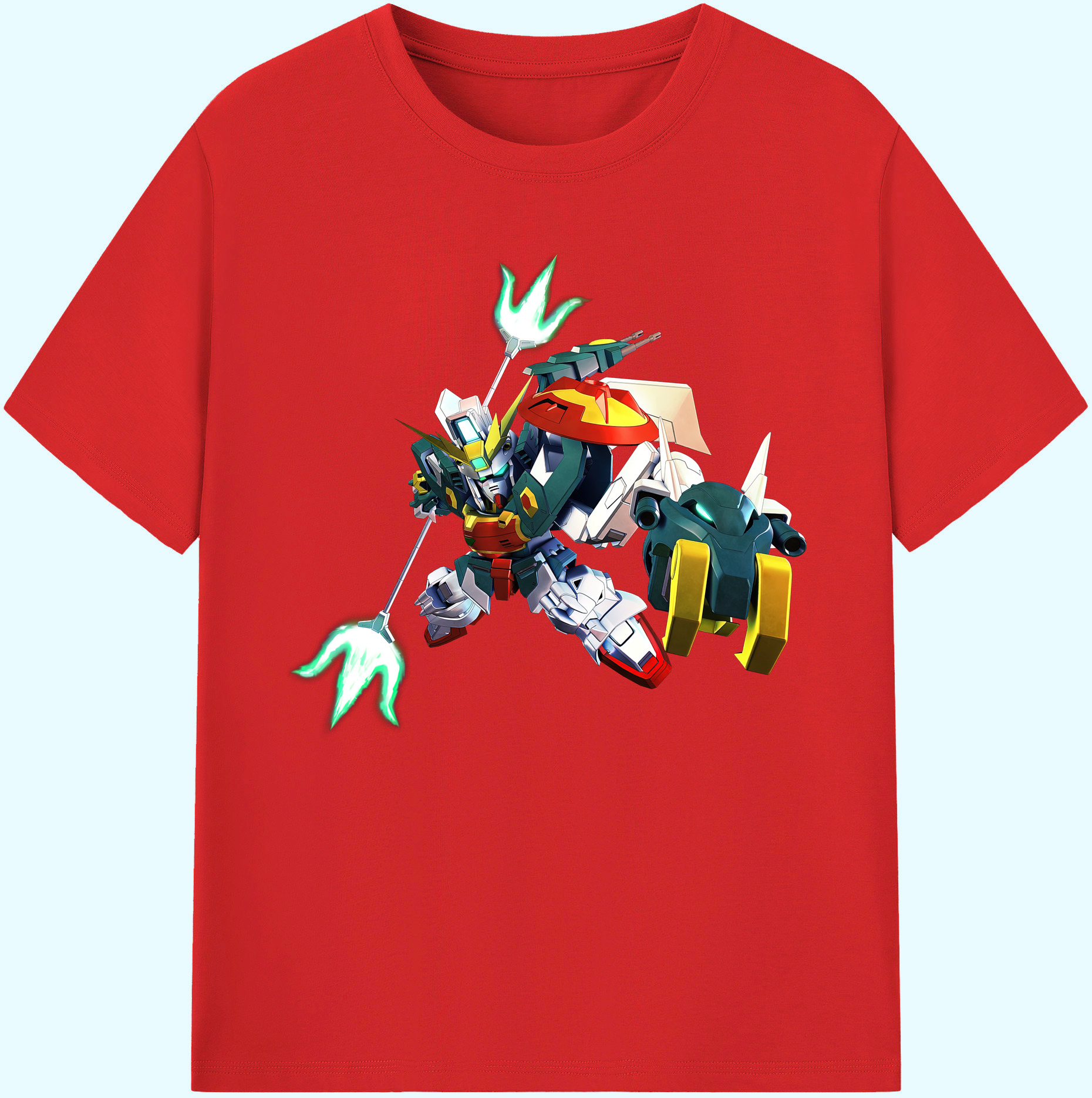 （画像用） 機動戦士ガンダム Mobile Suit Gundam 綿100％ メンズ半袖Tシャツ｜肌触りやわらか＆通気性