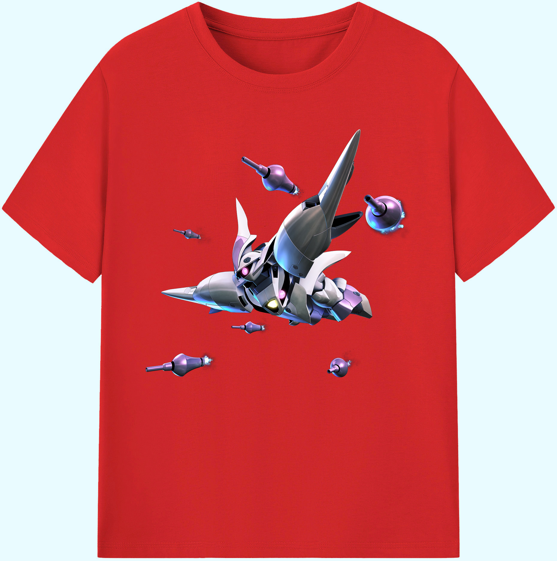 （画像用） 機動戦士ガンダム Mobile Suit Gundam 綿100％ メンズ半袖Tシャツ｜肌触りやわらか＆通気性