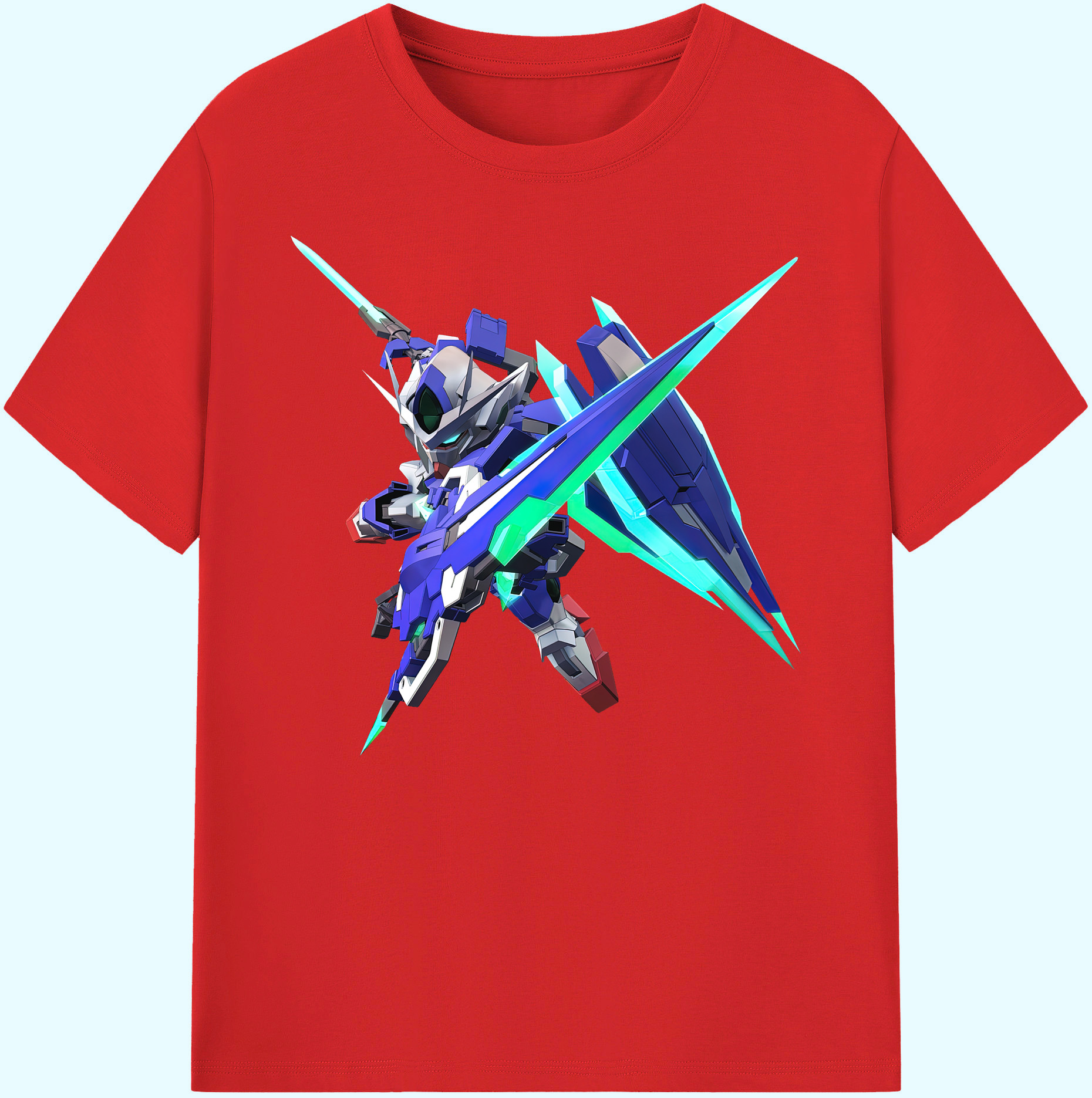 （画像用） 機動戦士ガンダム Mobile Suit Gundam 綿100％ メンズ半袖Tシャツ｜肌触りやわらか＆通気性
