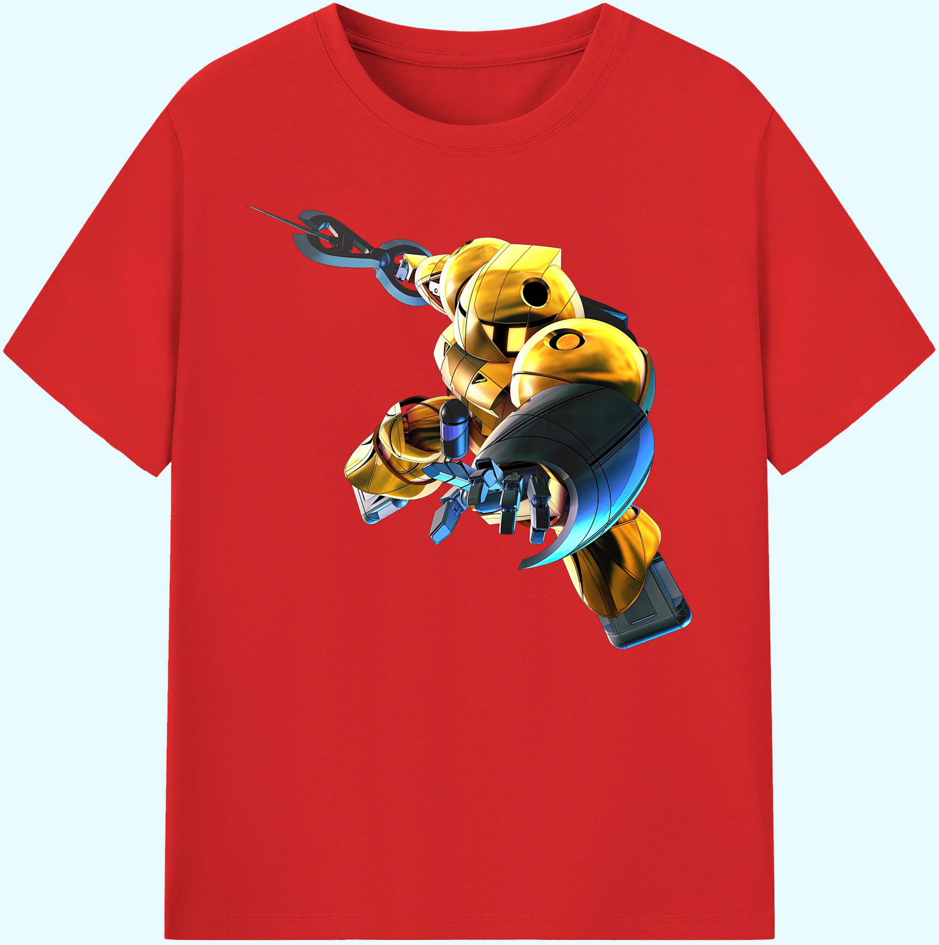 （画像用） 機動戦士ガンダム Mobile Suit Gundam 綿100％ メンズ半袖Tシャツ｜肌触りやわらか＆通気性