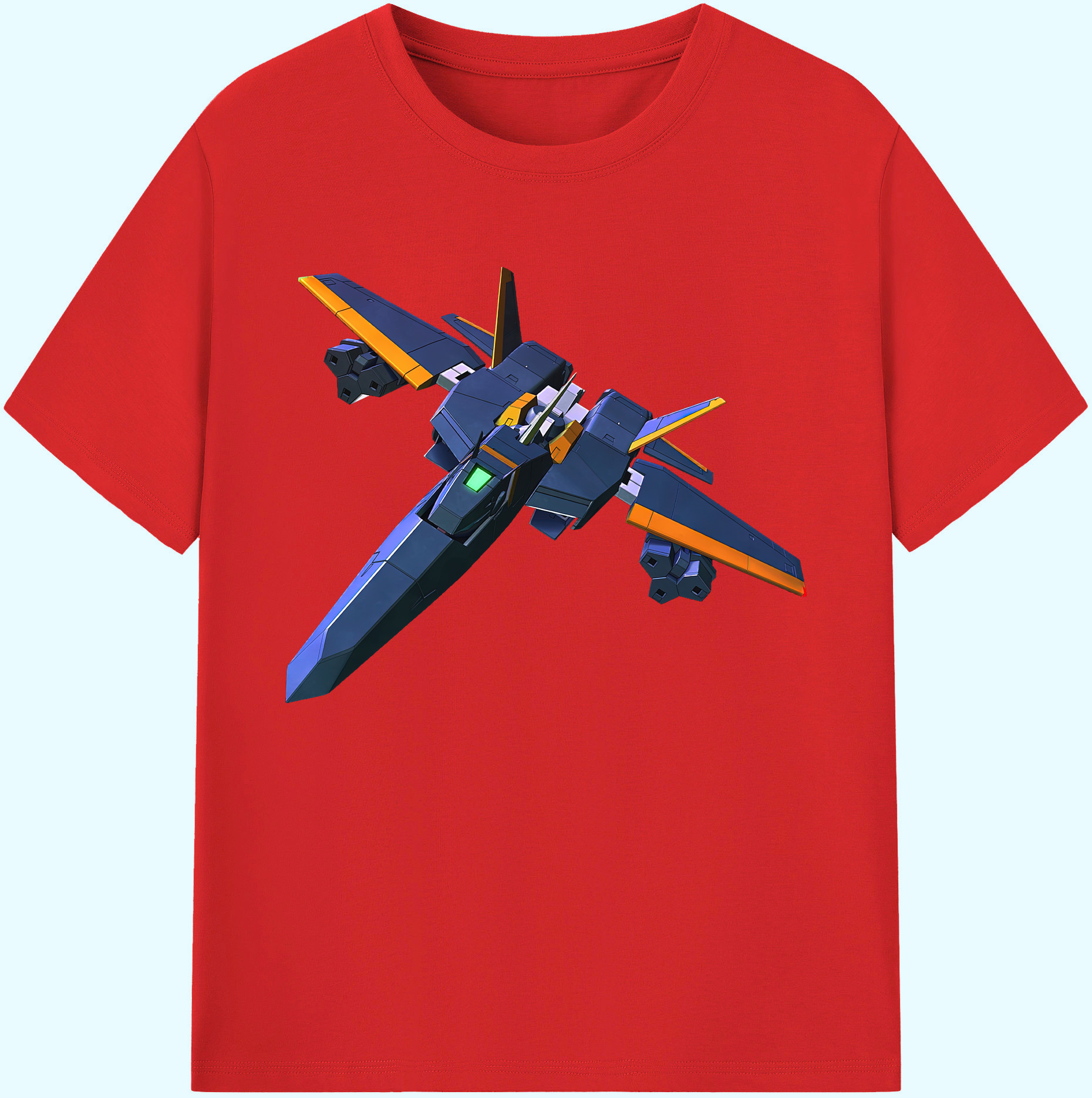 （画像用） 機動戦士ガンダム Mobile Suit Gundam 綿100％ メンズ半袖Tシャツ｜肌触りやわらか＆通気性