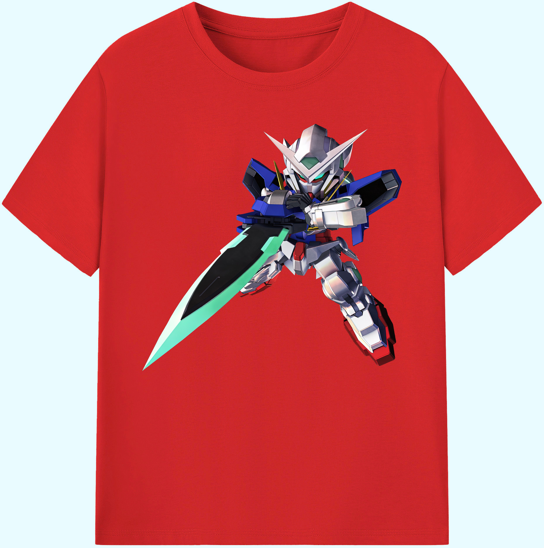 （画像用） 機動戦士ガンダム Mobile Suit Gundam 綿100％ メンズ半袖Tシャツ｜肌触りやわらか＆通気性