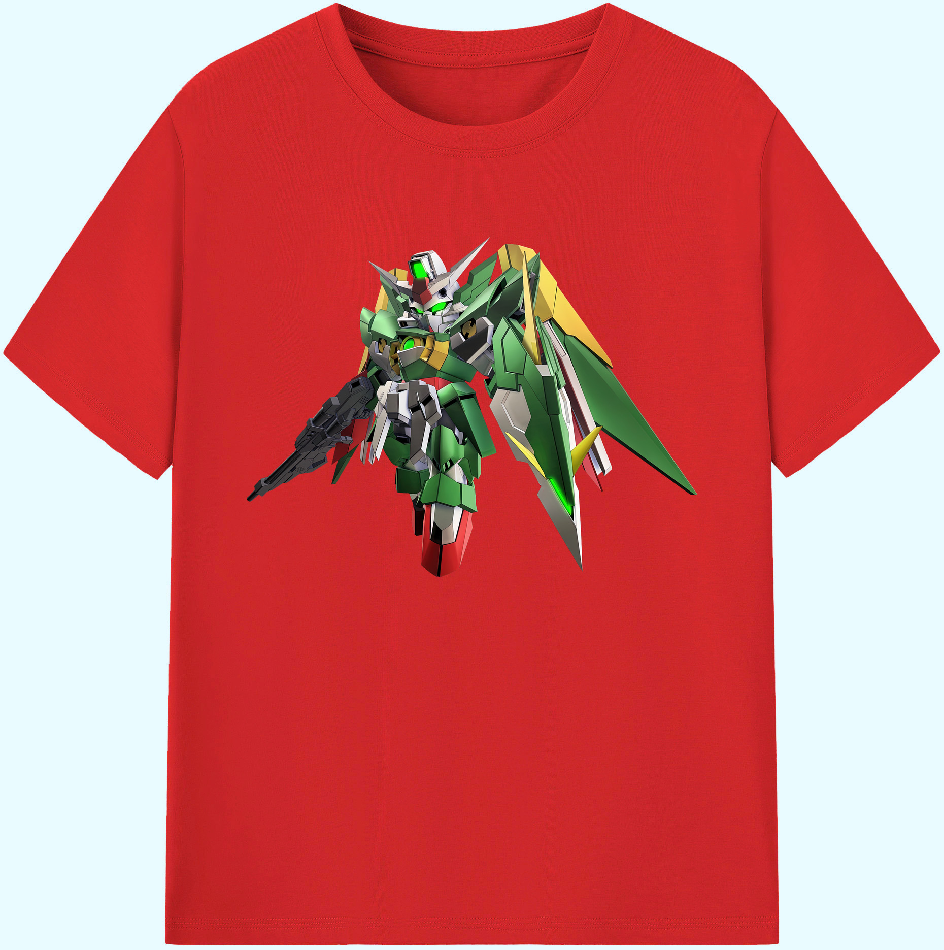 （画像用） 機動戦士ガンダム Mobile Suit Gundam 綿100％ メンズ半袖Tシャツ｜肌触りやわらか＆通気性
