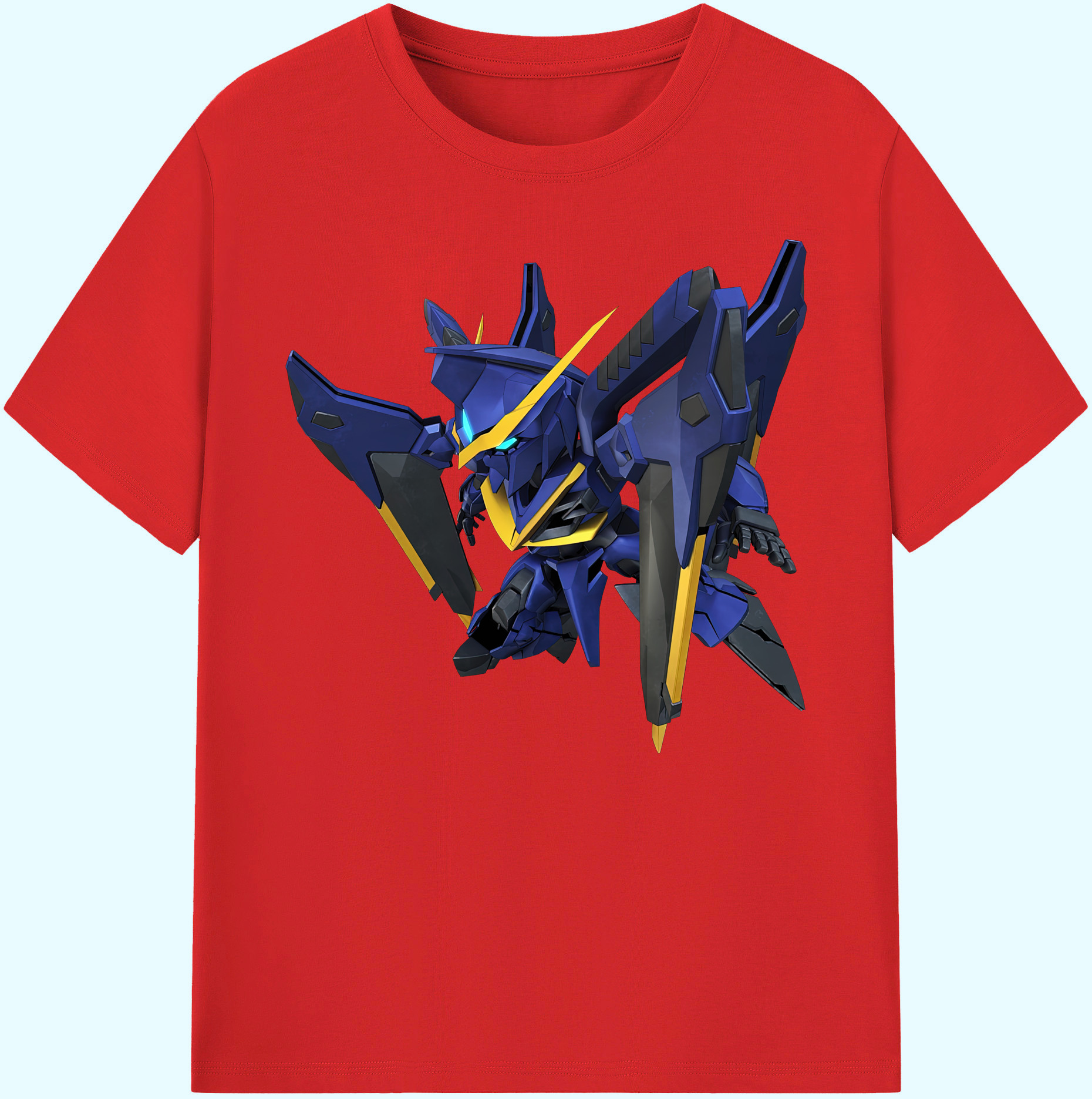 （画像用） 機動戦士ガンダム Mobile Suit Gundam 綿100％ メンズ半袖Tシャツ｜肌触りやわらか＆通気性