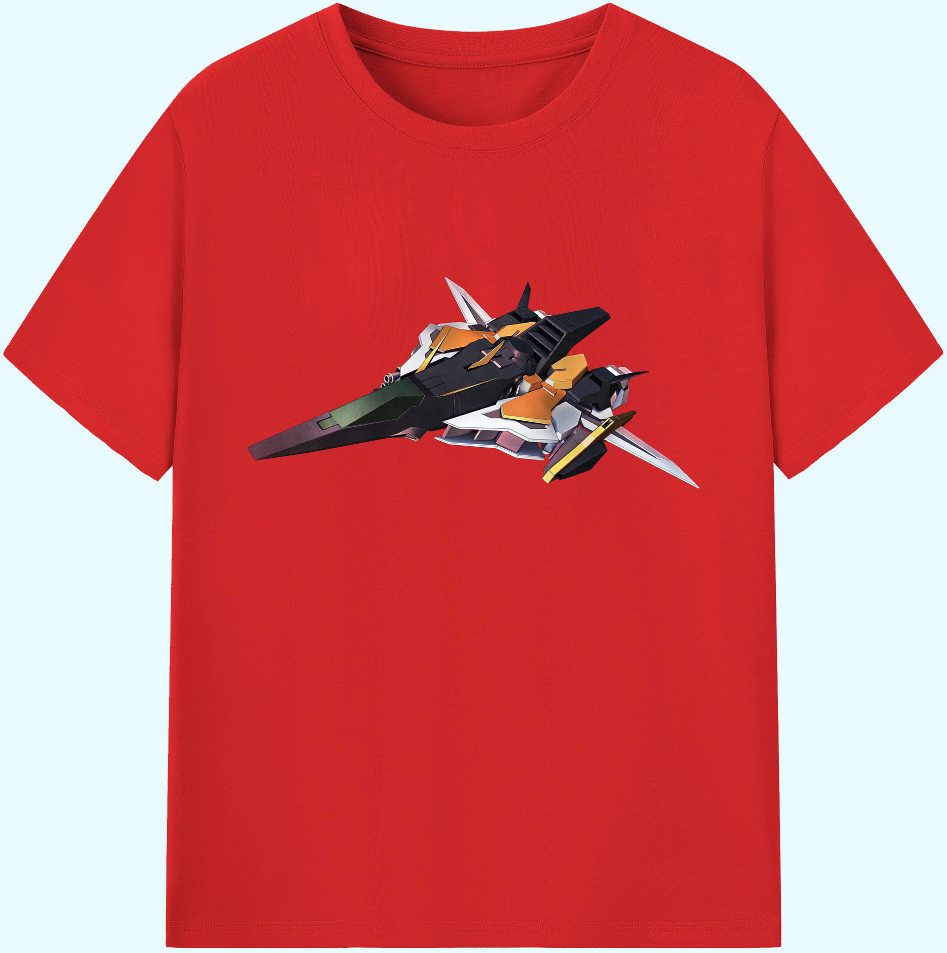 （画像用） 機動戦士ガンダム Mobile Suit Gundam 綿100％ メンズ半袖Tシャツ｜肌触りやわらか＆通気性