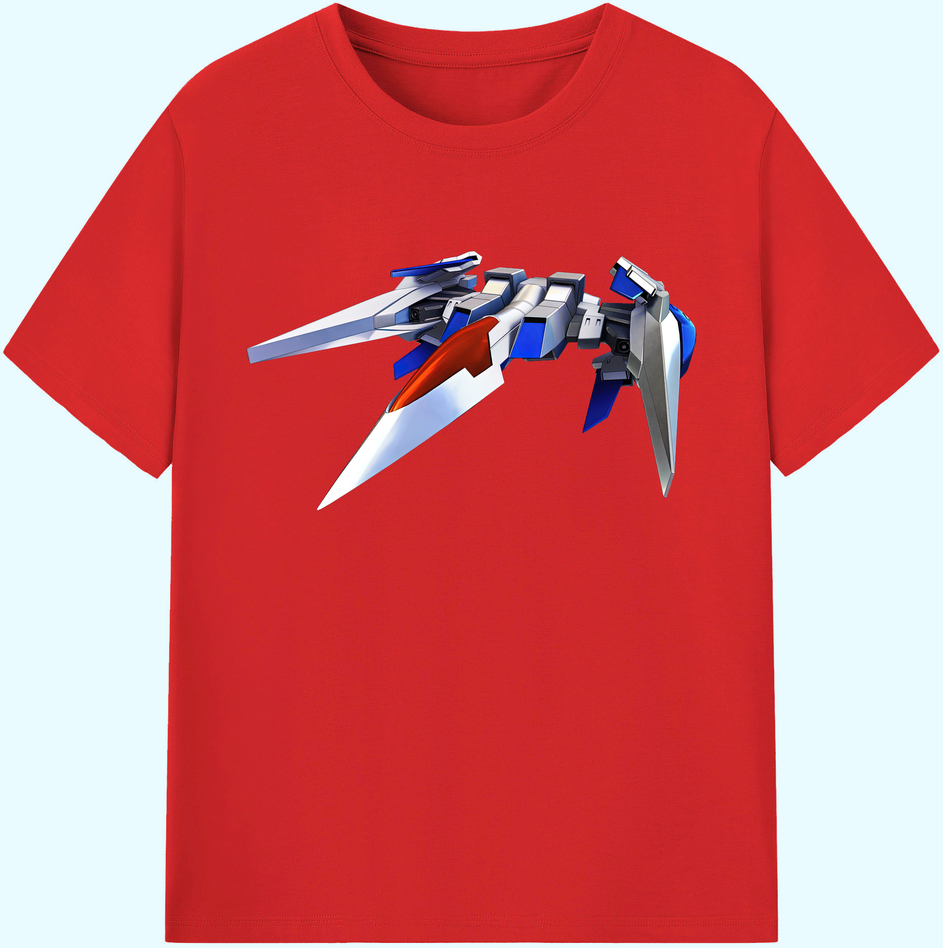 （画像用） 機動戦士ガンダム Mobile Suit Gundam 綿100％ メンズ半袖Tシャツ｜肌触りやわらか＆通気性