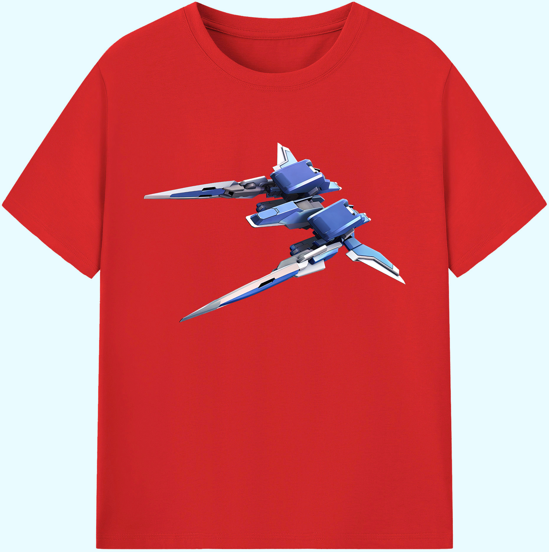 （画像用） 機動戦士ガンダム Mobile Suit Gundam 綿100％ メンズ半袖Tシャツ｜肌触りやわらか＆通気性