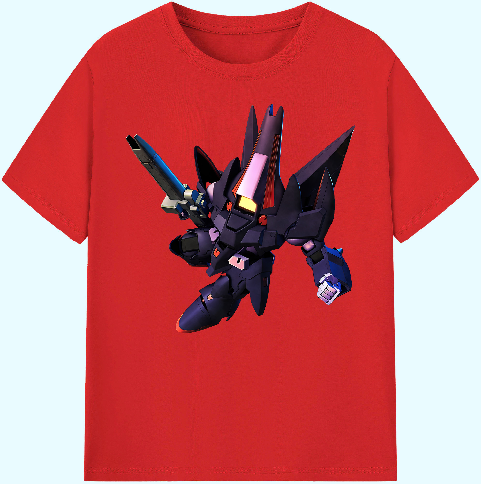 （画像用） 機動戦士ガンダム Mobile Suit Gundam 綿100％ メンズ半袖Tシャツ｜肌触りやわらか＆通気性