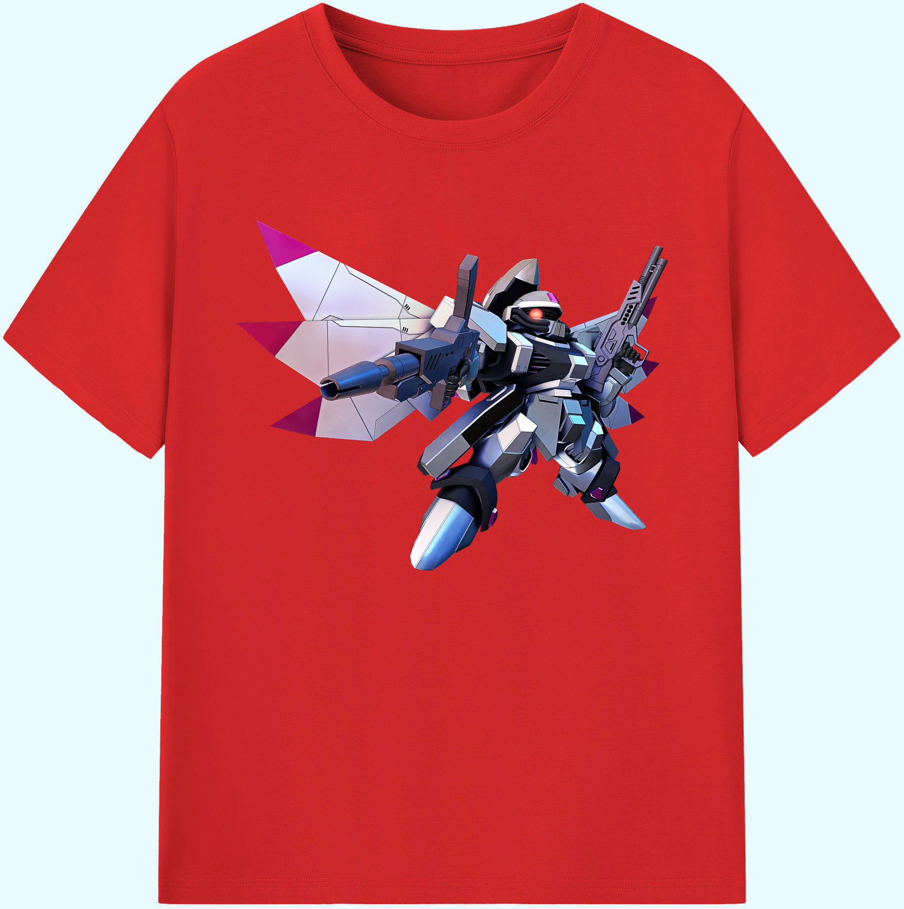 （画像用） 機動戦士ガンダム Mobile Suit Gundam 綿100％ メンズ半袖Tシャツ｜肌触りやわらか＆通気性