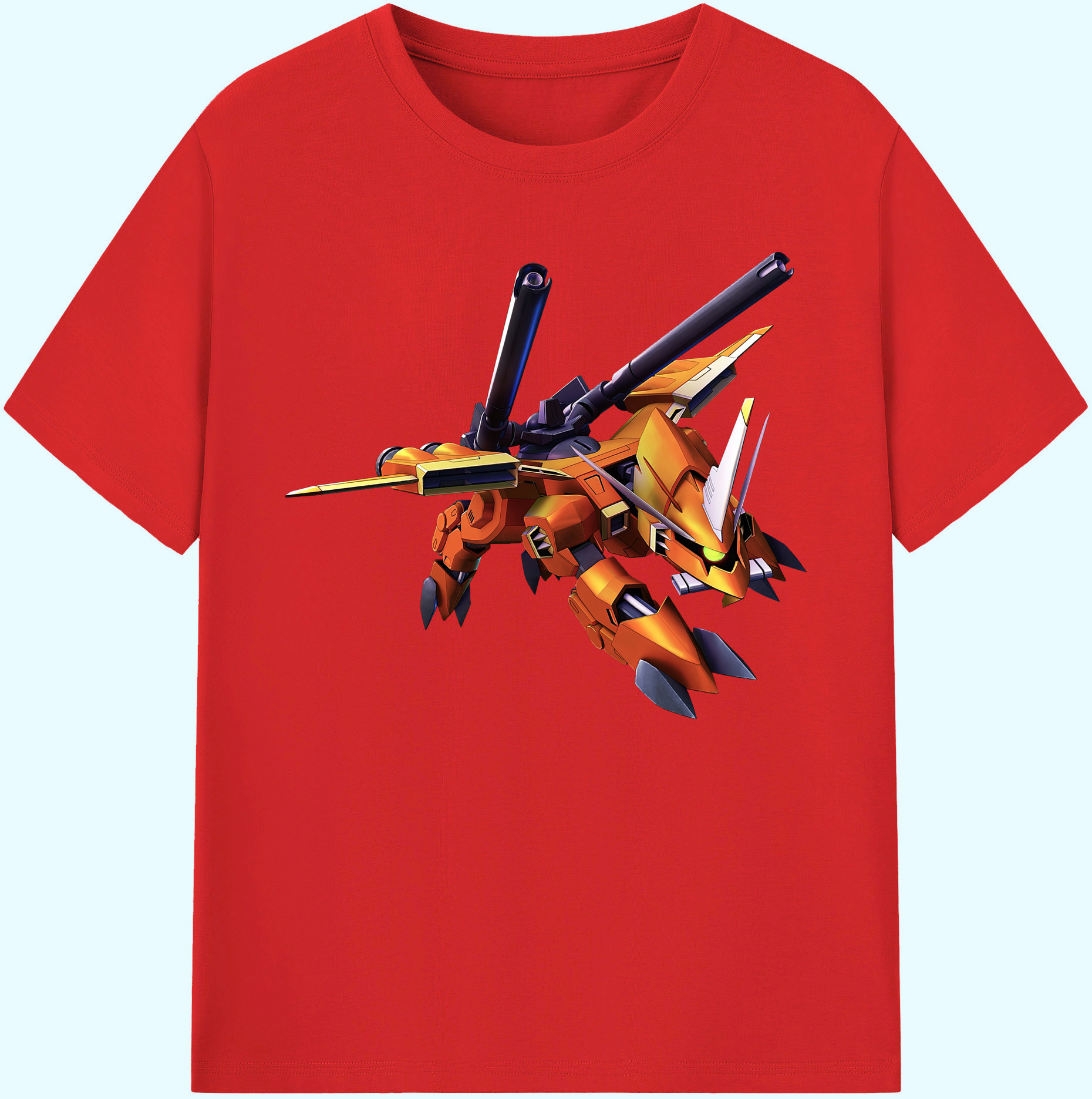 （画像用） 機動戦士ガンダム Mobile Suit Gundam 綿100％ メンズ半袖Tシャツ｜肌触りやわらか＆通気性