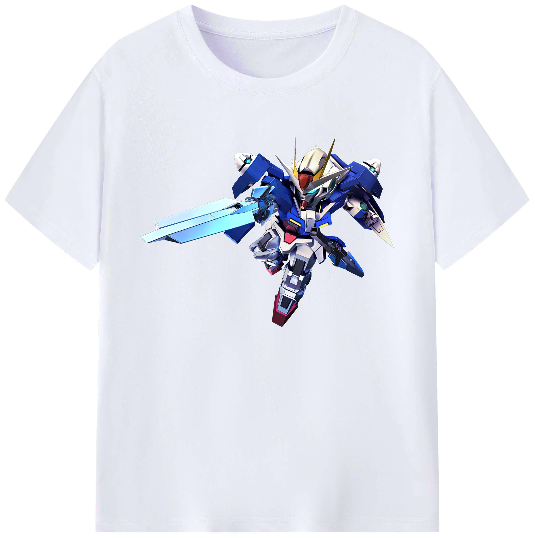 （画像用） 機動戦士ガンダム Mobile Suit Gundam 綿100％ メンズ半袖Tシャツ｜肌触りやわらか＆通気性