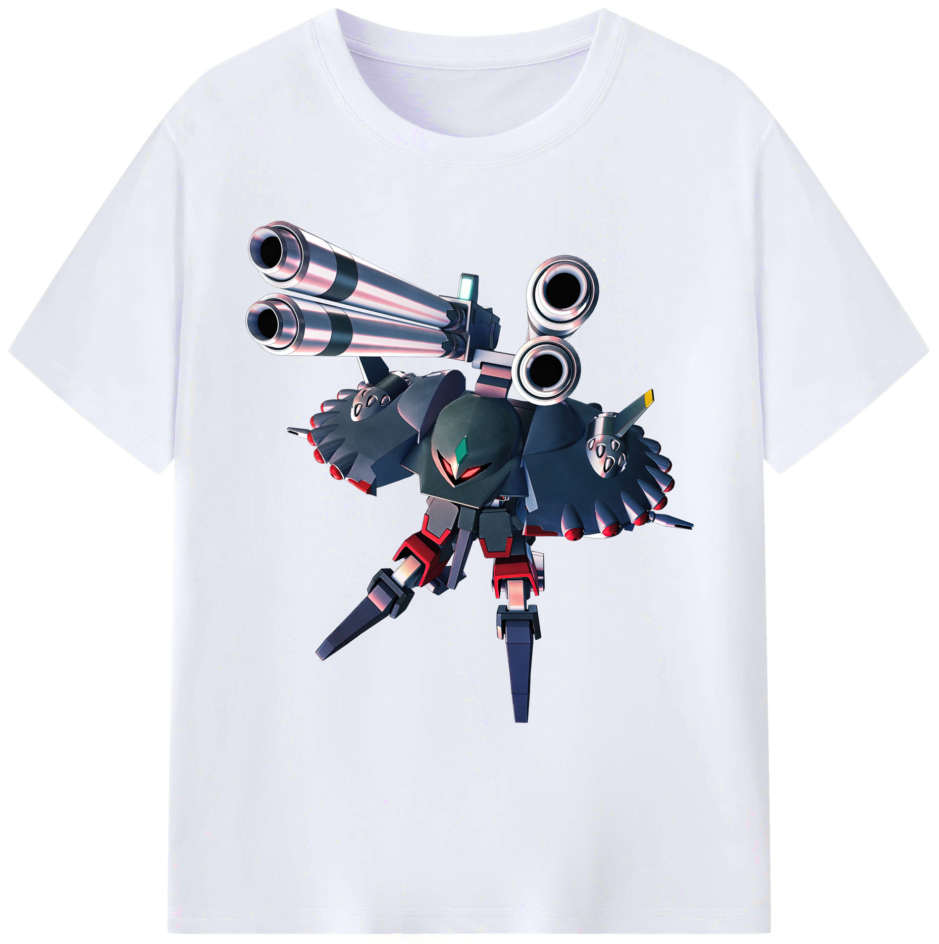 （画像用） 機動戦士ガンダム Mobile Suit Gundam 綿100％ メンズ半袖Tシャツ｜肌触りやわらか＆通気性