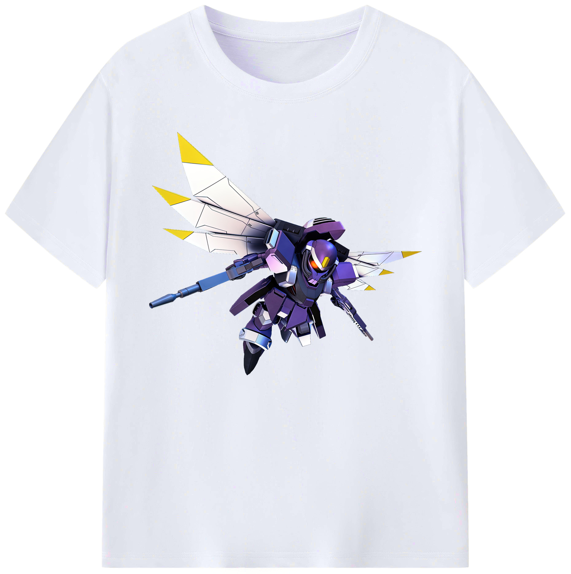 （画像用） 機動戦士ガンダム Mobile Suit Gundam 綿100％ メンズ半袖Tシャツ｜肌触りやわらか＆通気性