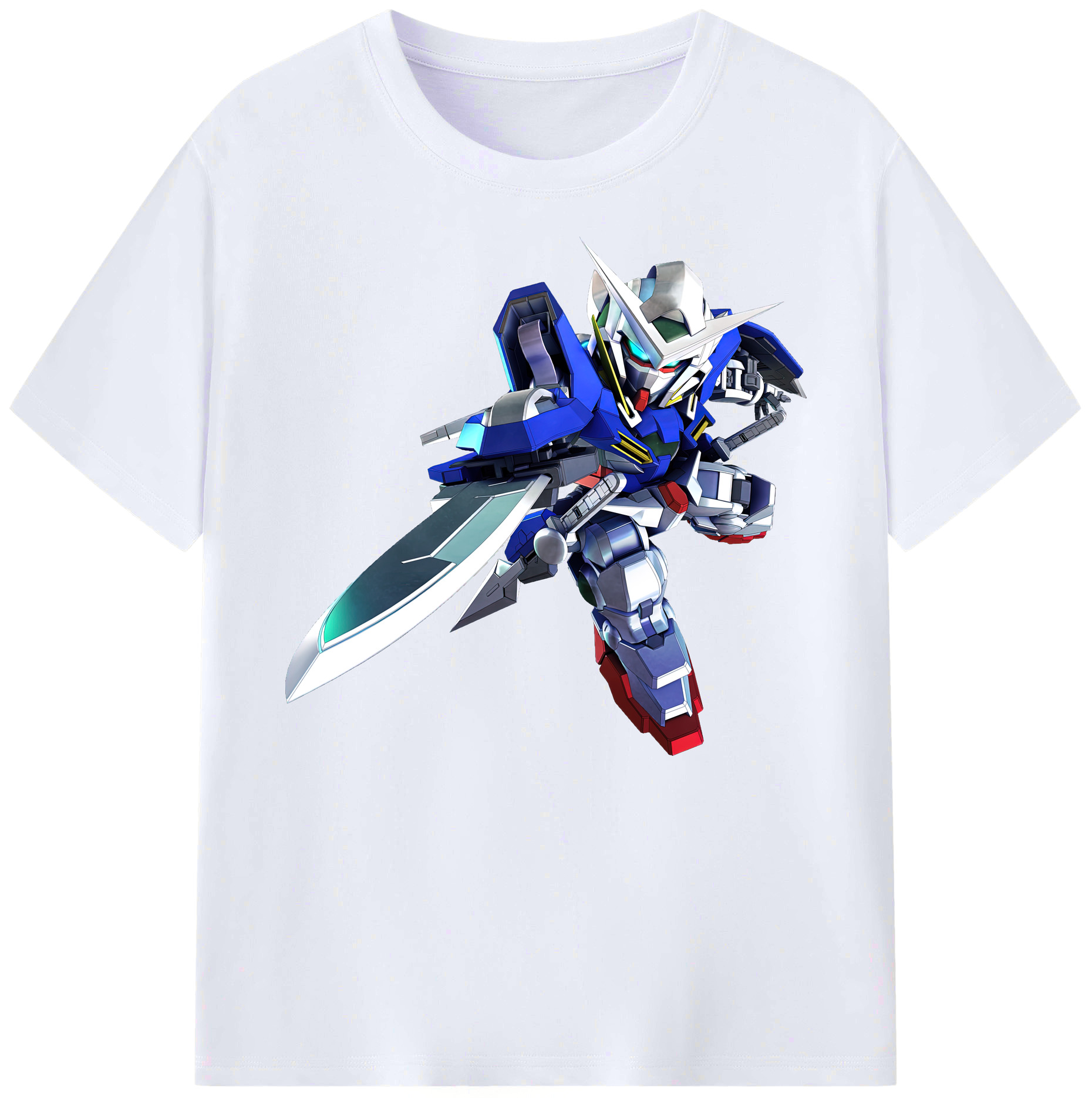 （画像用） 機動戦士ガンダム Mobile Suit Gundam 綿100％ メンズ半袖Tシャツ｜肌触りやわらか＆通気性