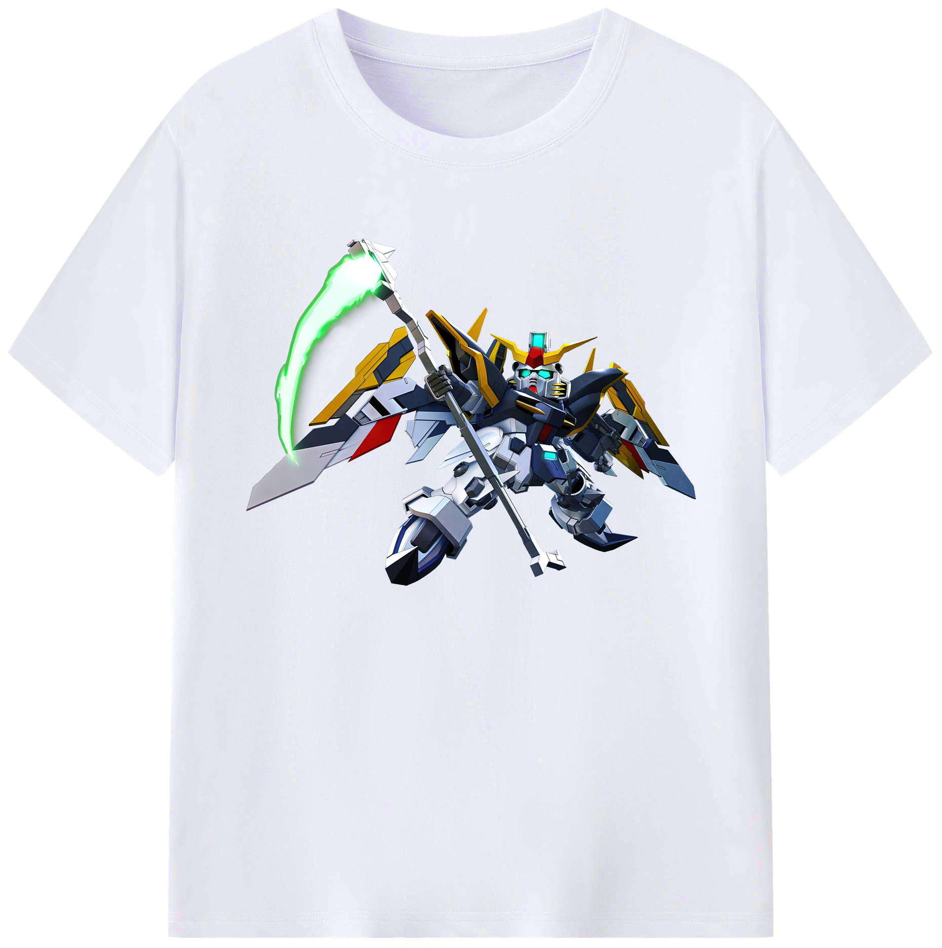 （画像用） 機動戦士ガンダム Mobile Suit Gundam 綿100％ メンズ半袖Tシャツ｜肌触りやわらか＆通気性