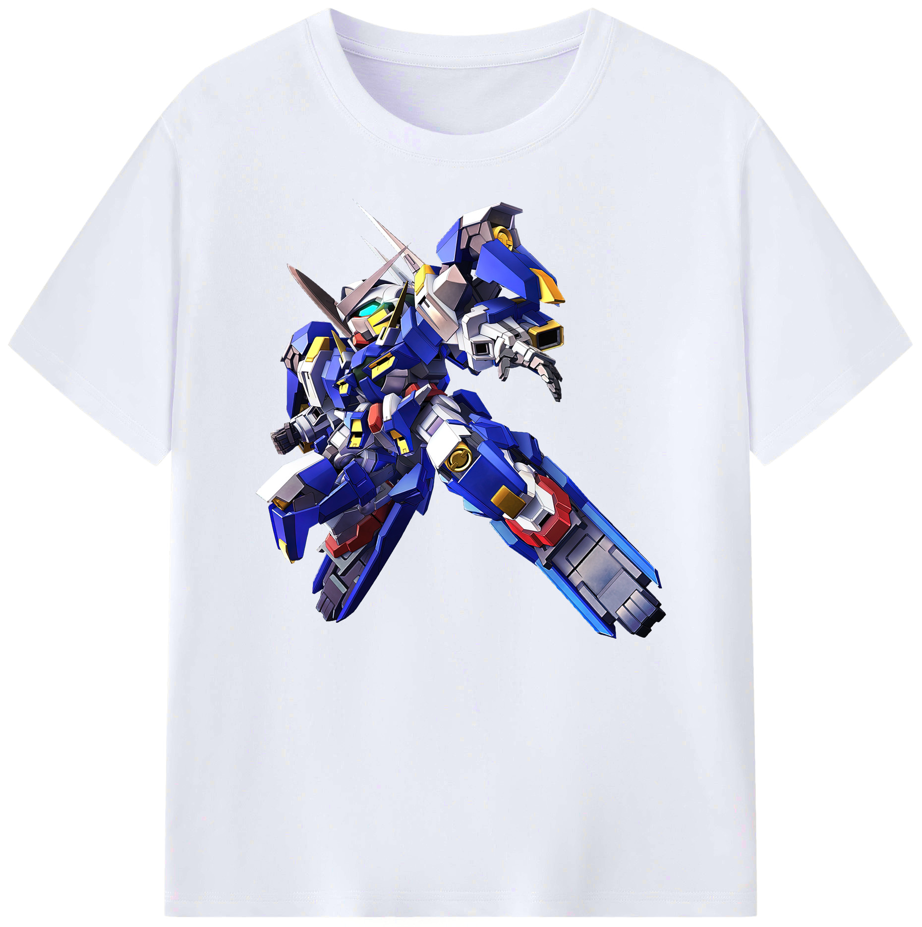 （画像用） 機動戦士ガンダム Mobile Suit Gundam 綿100％ メンズ半袖Tシャツ｜肌触りやわらか＆通気性