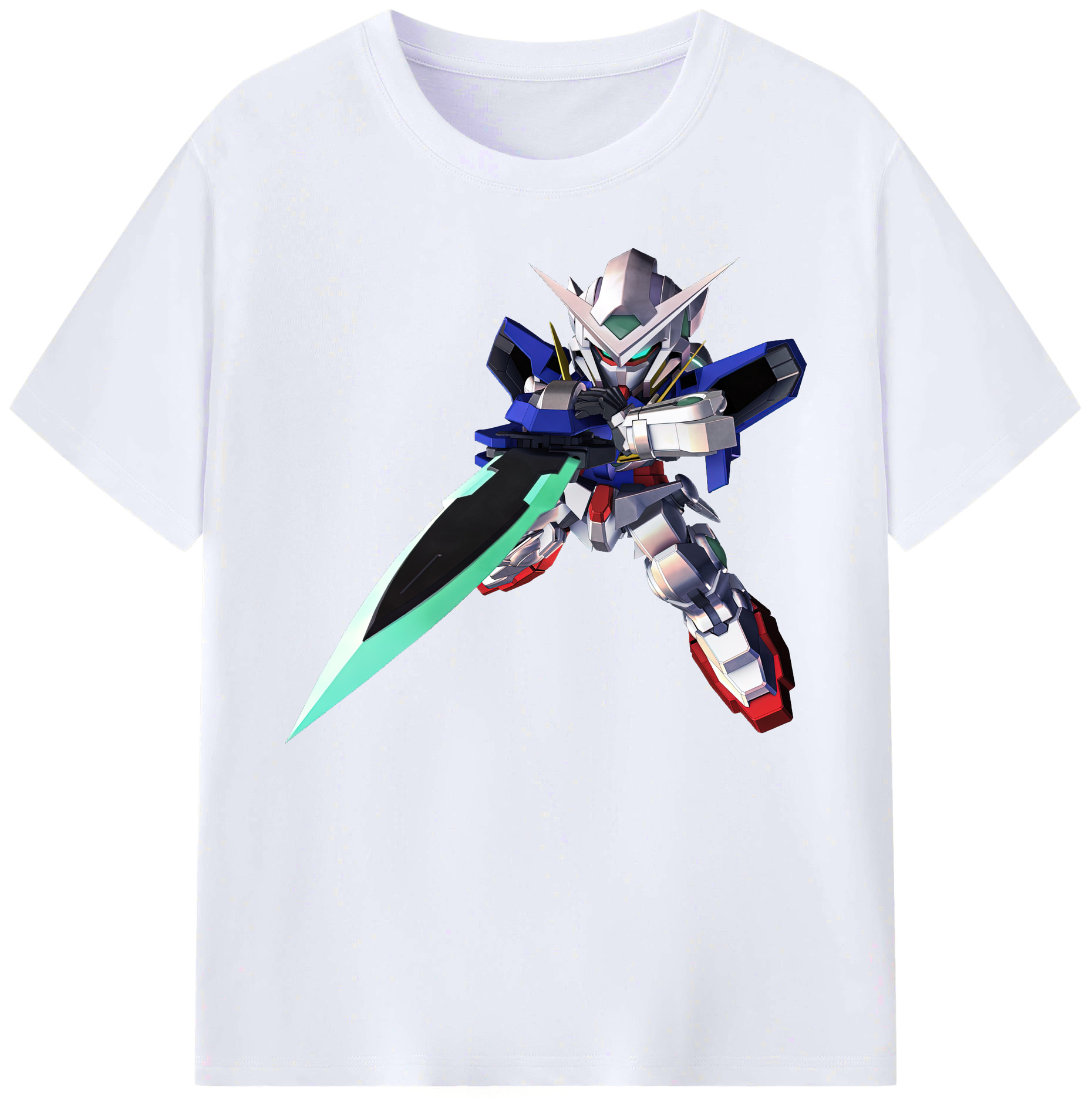 （画像用） 機動戦士ガンダム Mobile Suit Gundam 綿100％ メンズ半袖Tシャツ｜肌触りやわらか＆通気性